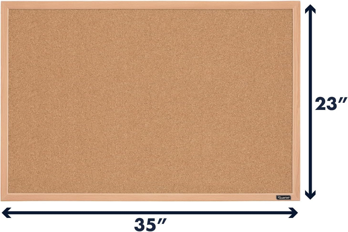 QUARTET OAK FINISH CORKBOARD, 580X890Mm image number 3