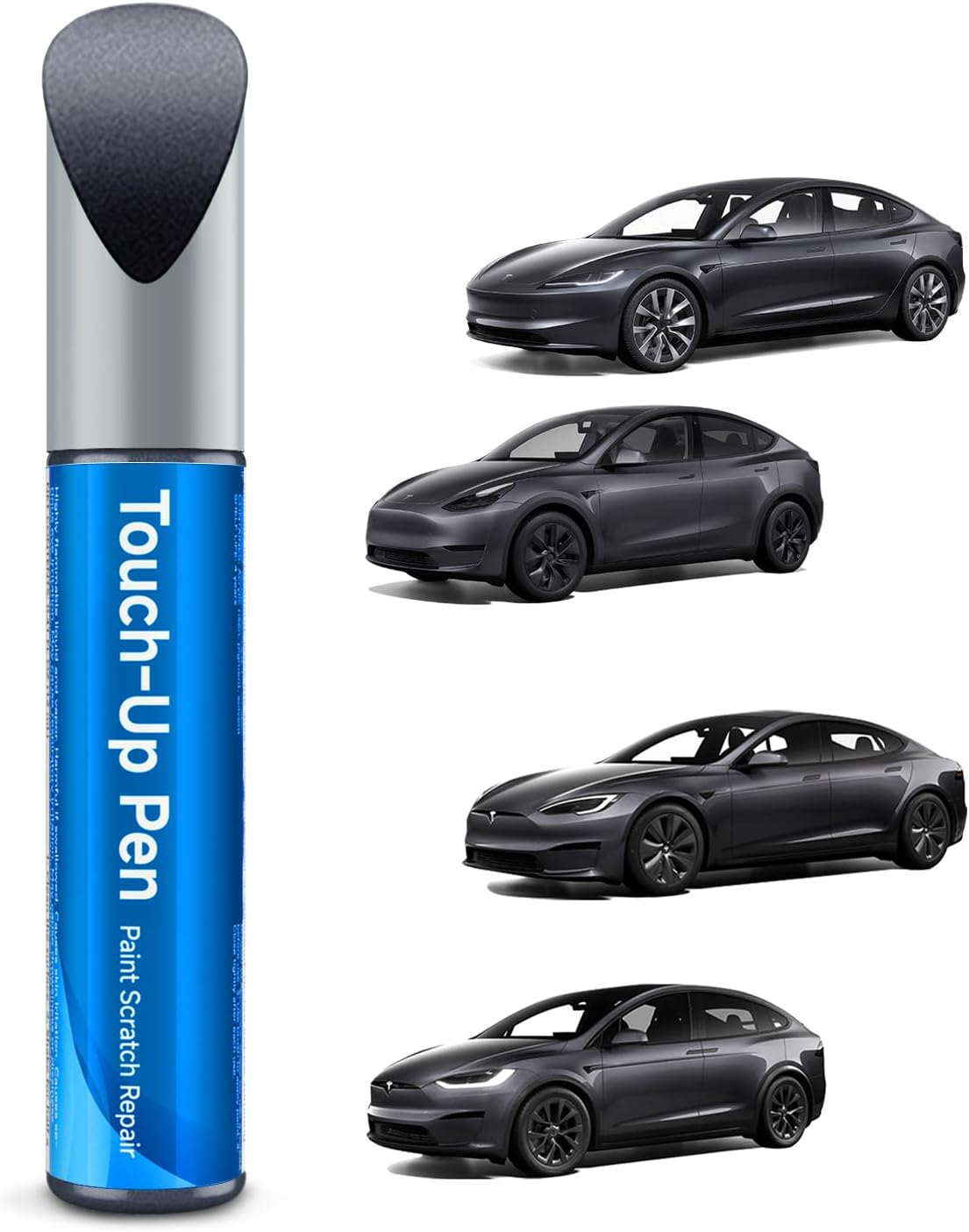 Stealth Grey (PN01) Touch up Paint for Tesla for Model 3/Y/S/X - OEM Original Touch up Paint Pen for Tesla Scratches Repair (Stealth Grey(Pn01))