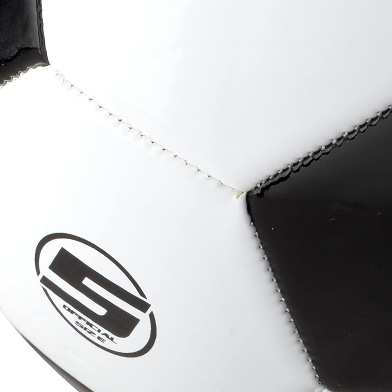 Franklin Sports Soccer Balls - Youth + Adult Soccer Balls - Size 3, 4 + 5 Soccer Balls - Single + Bulk Packs - Black + White image number 1