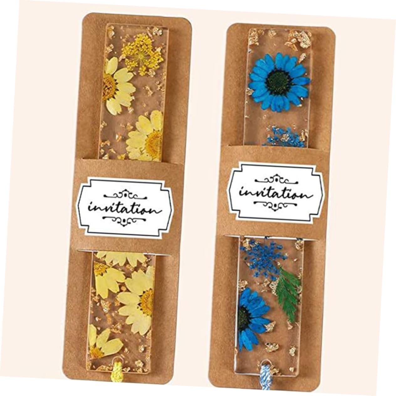 Ciieeo 30Pcs Bookmarks Cute Magnetic Card Display Present Packaging Cards for Women image number 5