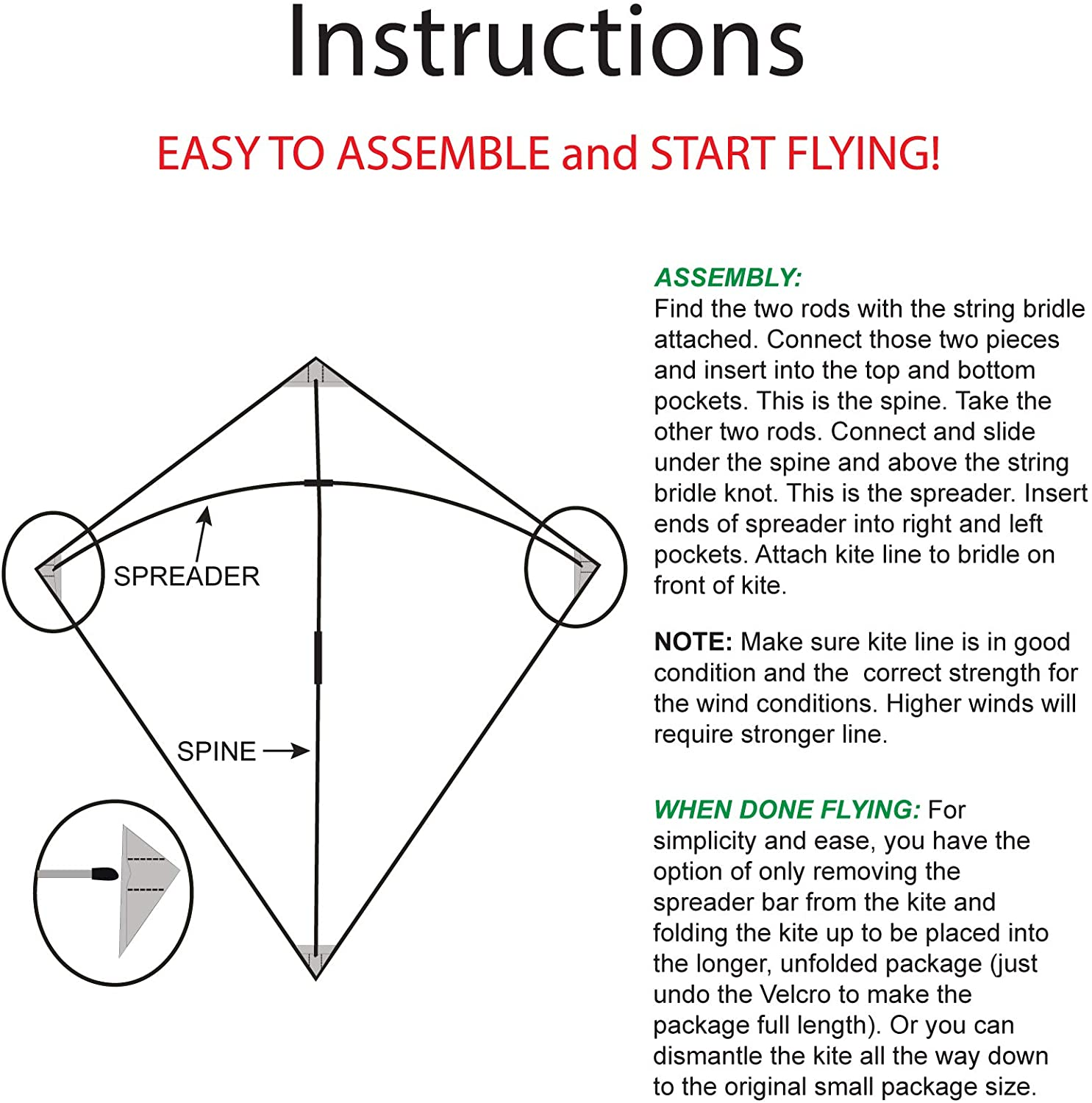 In the Breeze 3318 - Baby Turtle 30 Inch Diamond Kite - Fun, Easy Flying Kite - 30-Inch Stained Glass image number 2