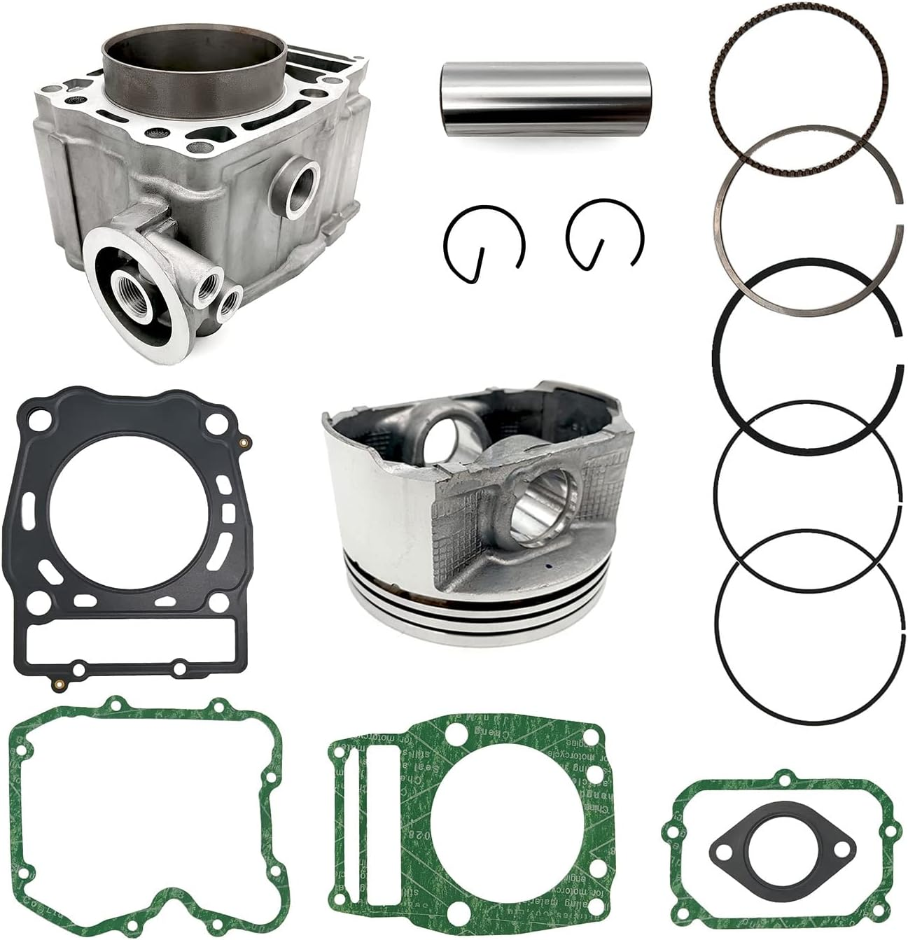 NP NEW PULSATION Piston Cylinder Top End Kit for Polaris Magnum Ranger Sportsman 500 1996-2013,For Polaris Scrambler 500 1997-2012,3087221 3087224 3086811 92Mm image number 6