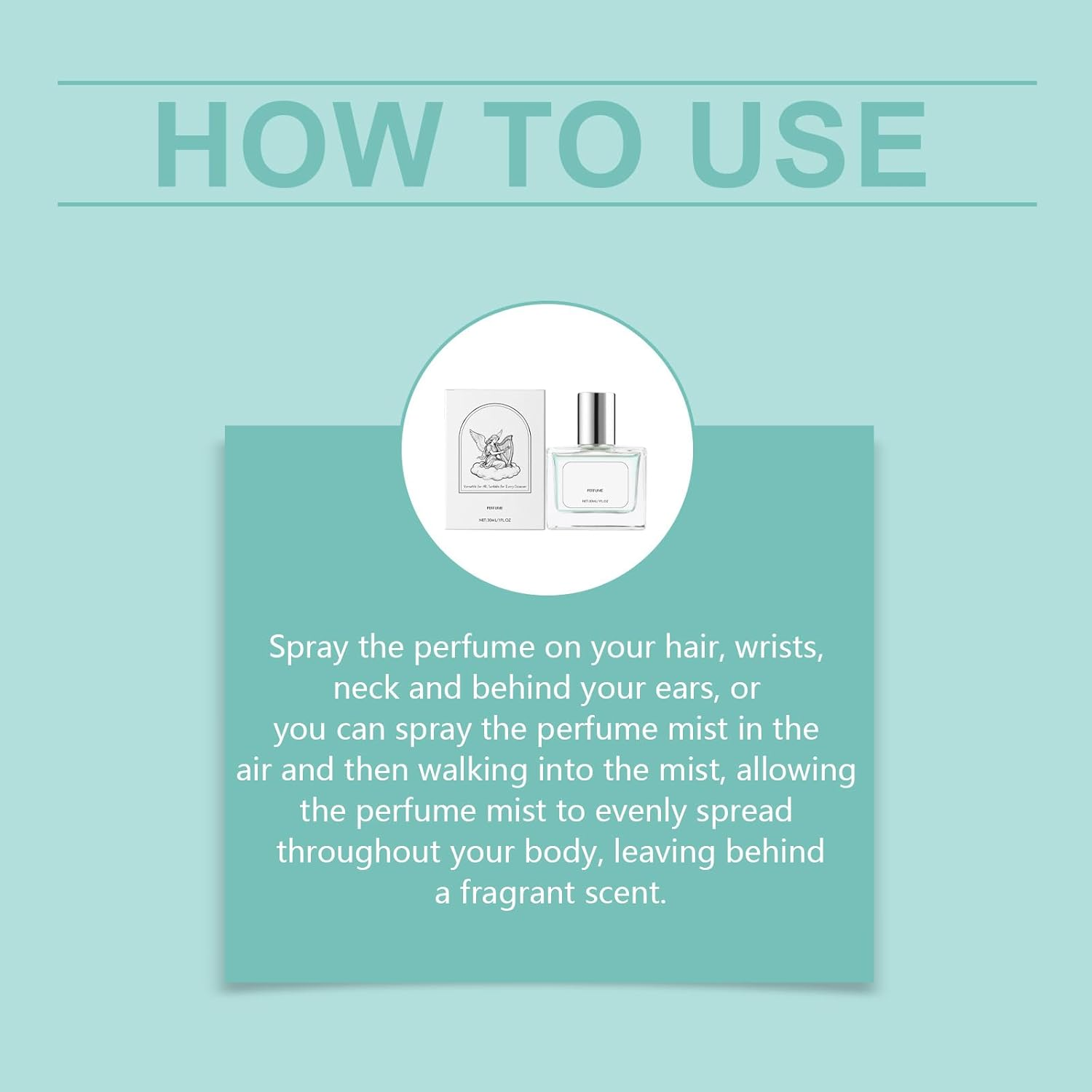 Perfume for Women, Lightweight Long Lasting Fragrance Mist, Hydrating, Versatile Everyday Perfume, Portable (3Pcs) image number 3