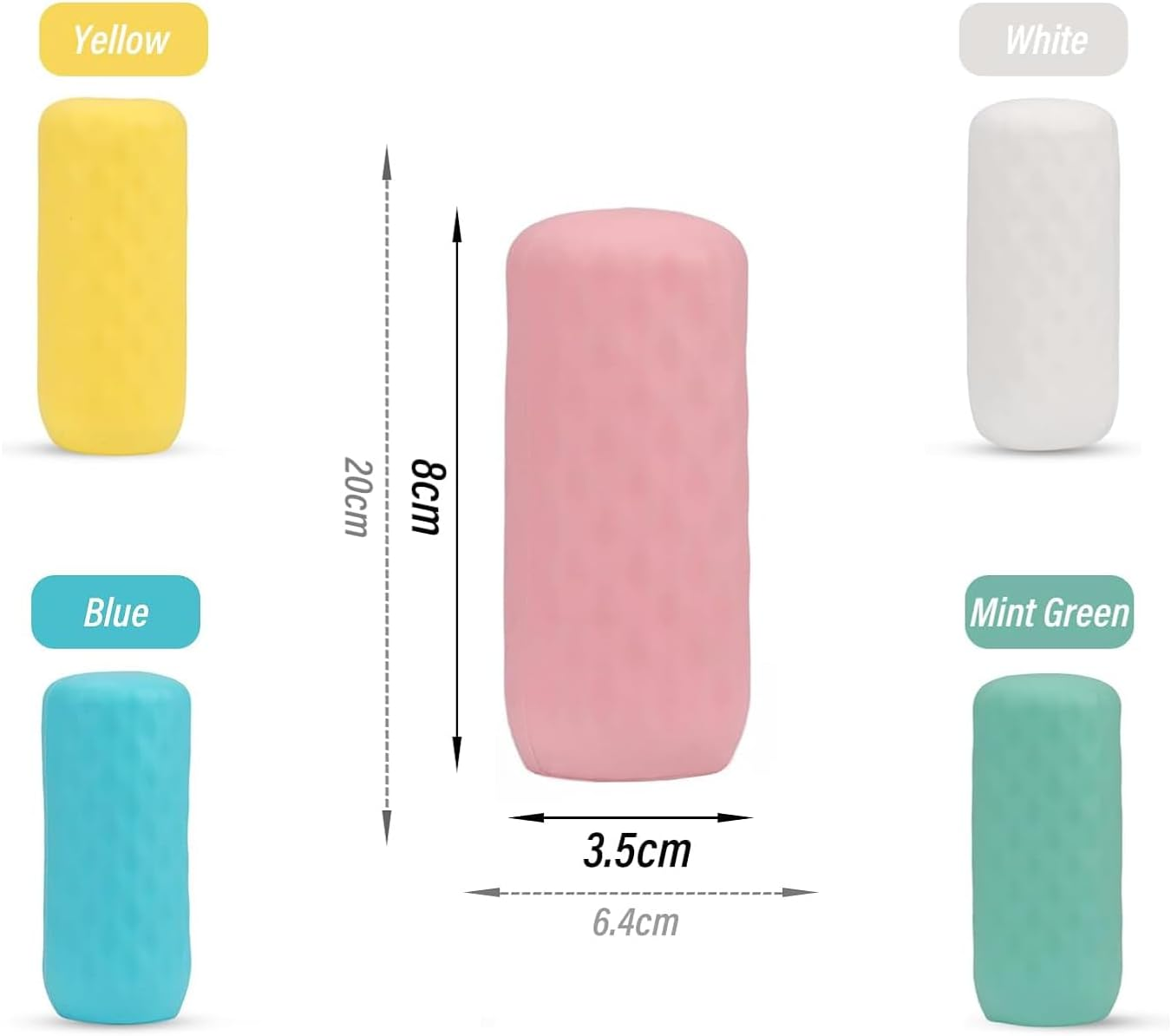 Fokmuaex 10 Pack Silicone Bottle Covers, Unisex Travel Essentials for Cruise & Plane, Leak-Proof Accessories for Shampoo, Lotion, Cosmetics - Fits Most Travel-Size Bottles, 5 Color Options