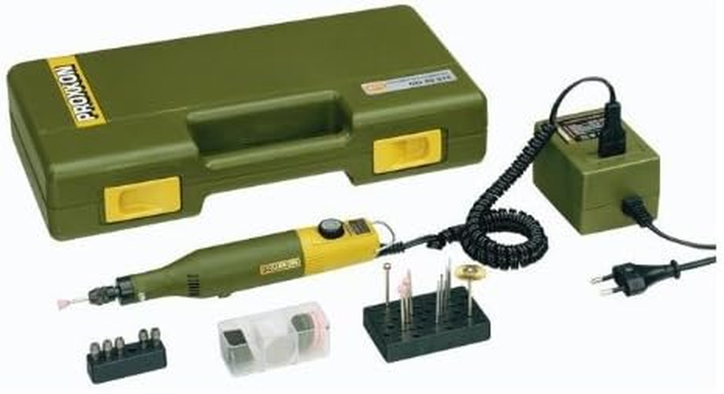 Proxxon Micromot 50/E Drill/Grinder Set with Power Supply