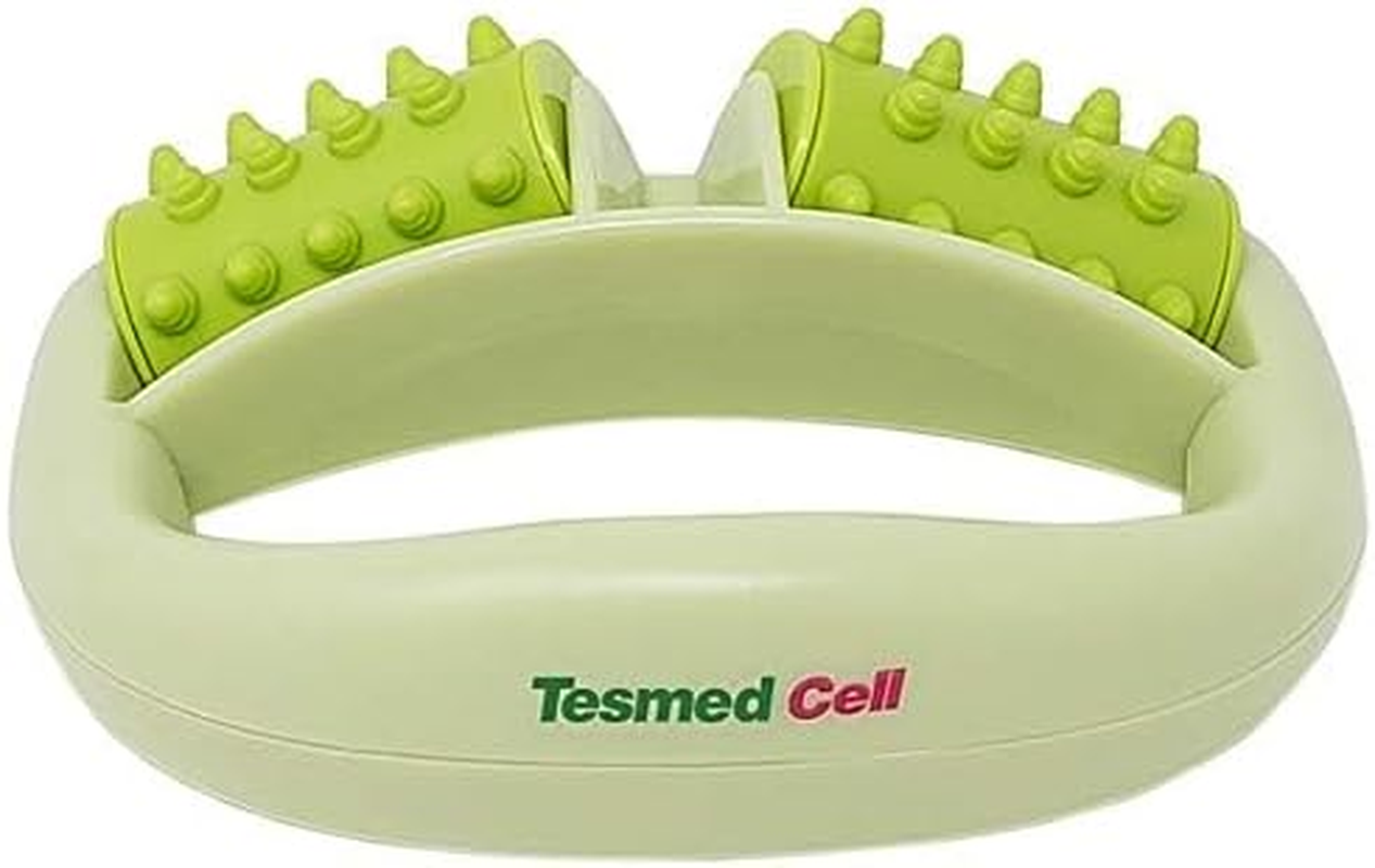 TESMED Cell anti Cellulite Massage Roller with Handle - Green image number 3