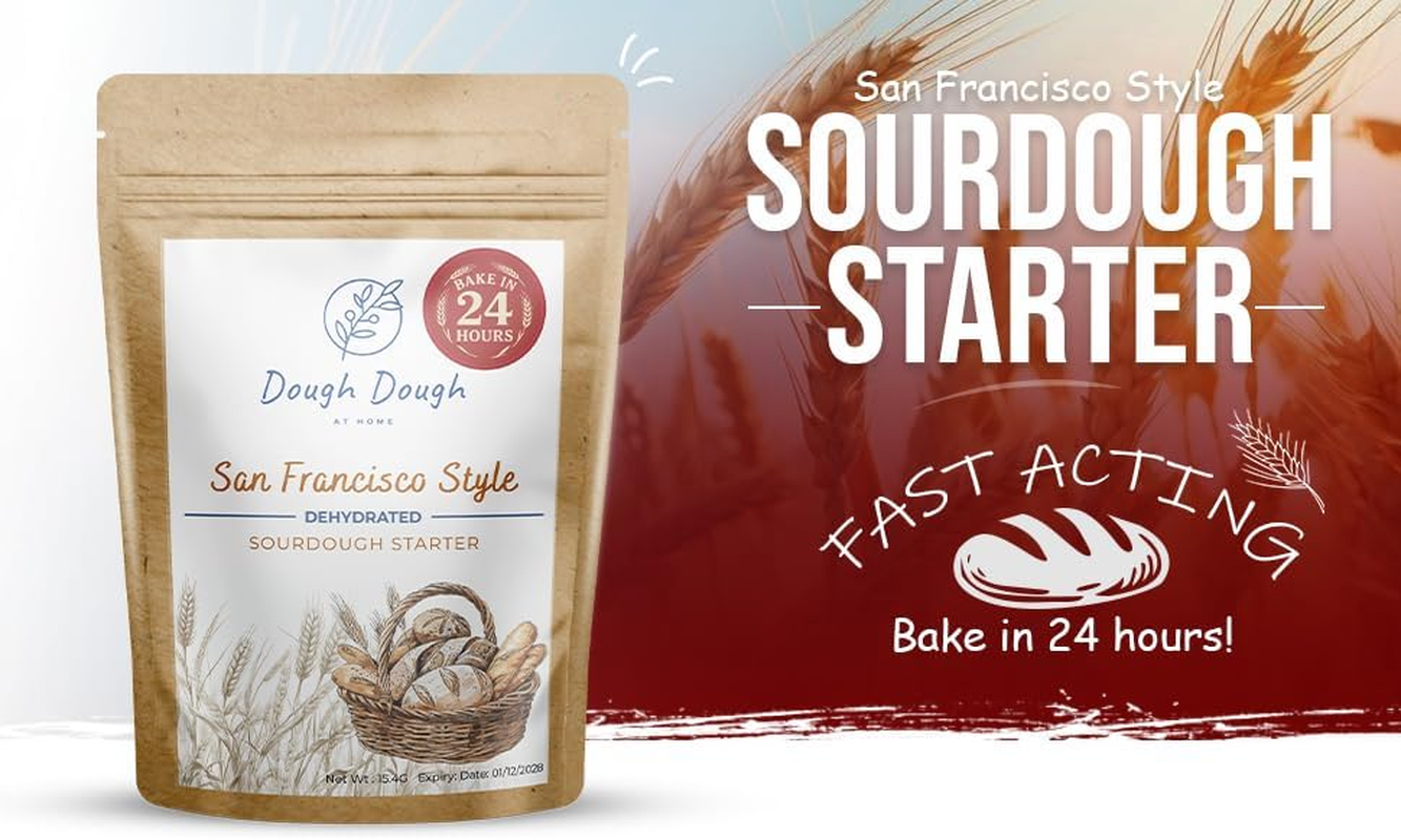 San Francisco Style Dehydrated Sourdough Starter &ndash; Activates in Just 24 Hours &ndash; Bake Fresh Artisan Bread Fast image number 4