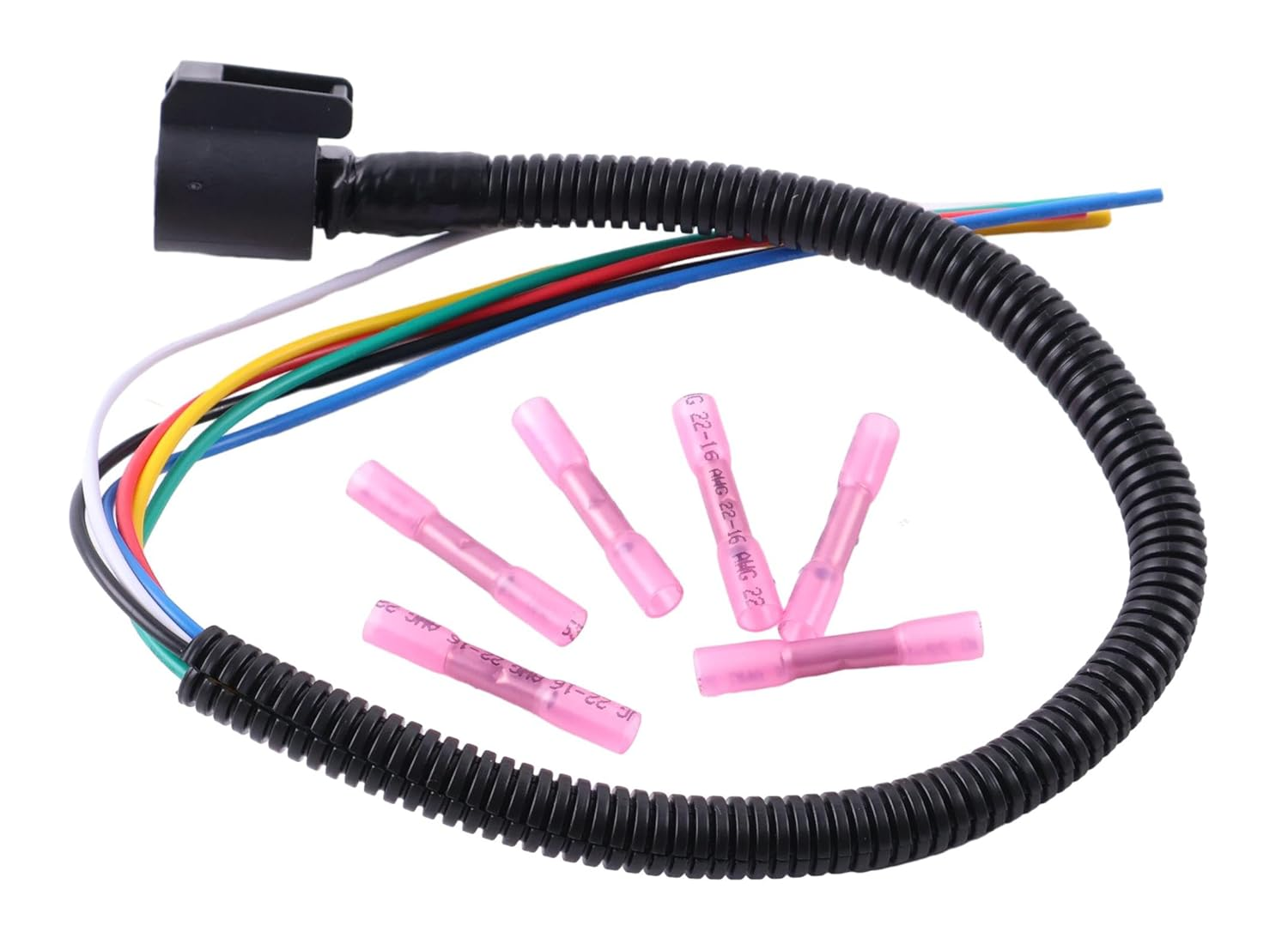 Throttle Housing Wiring Harness Repair Kit 12517602973 Compatible with BMW 550I E60, 650I E63 E64, 750I E65, 750Li E66, X5 4.8I E70, X5 Xdrive48I E70, 4.8L V8 image number 1