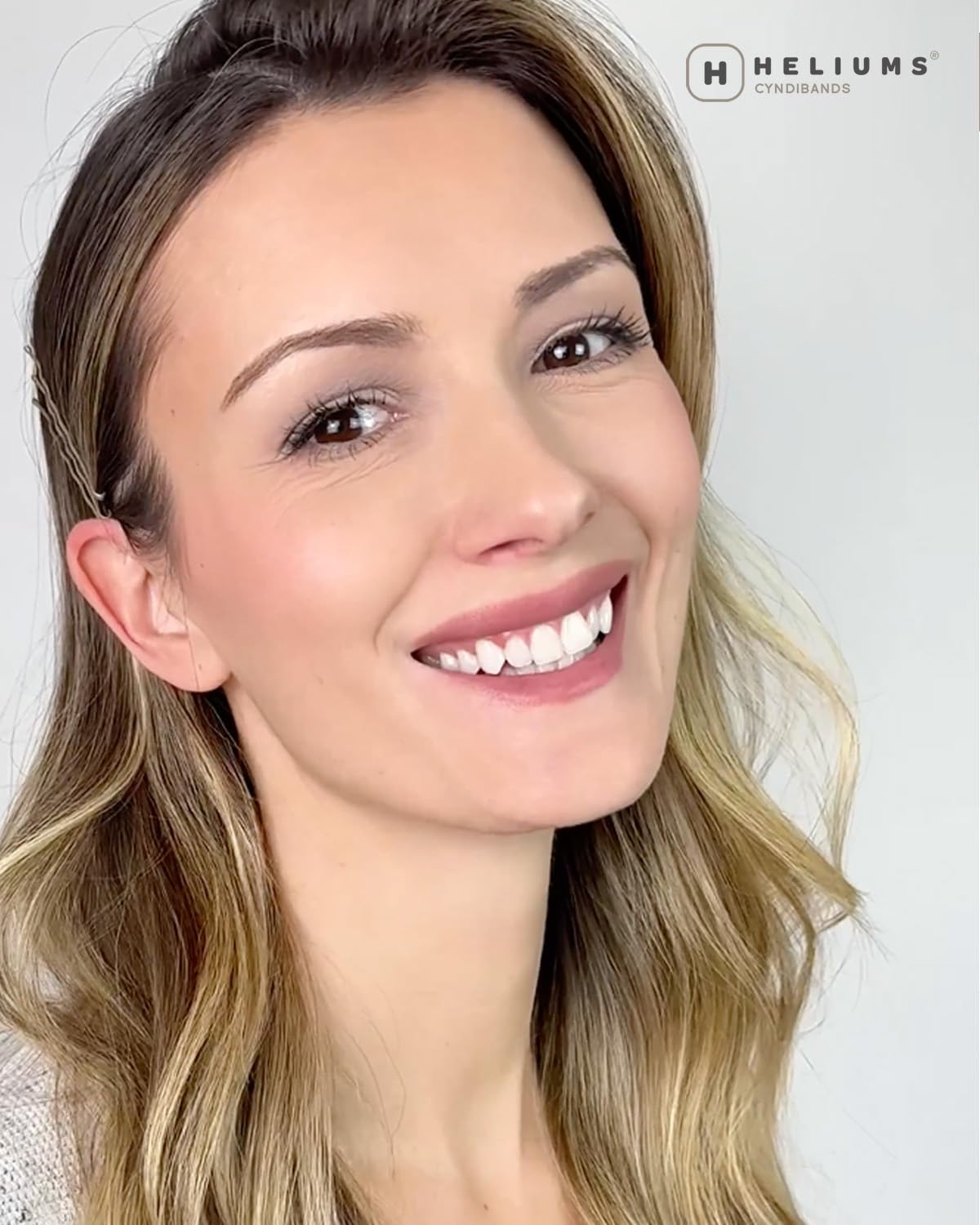 Heliums Large Bobby Pins - Silver Gray - 2.5 Inch Extra Long Wavy Hair Pins - 24 Pack - Auburn image number 6