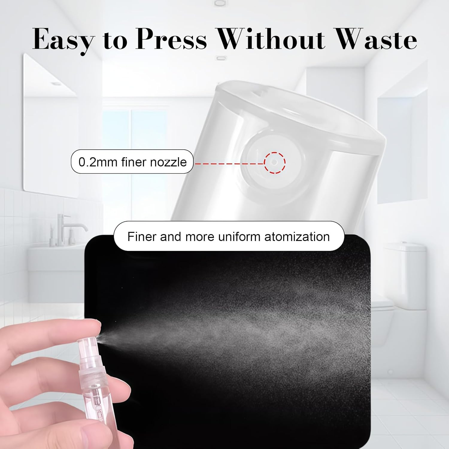 Debbery 12Pcs Mini Spray Atomizer Empty Bottles, Sizes in 2Ml, 5Ml, 10Ml, Portable Mist Plastic Refillable Sample Bottle, for Travel, Perfume Sampling and Carrying Liquid Cosmetics image number 3