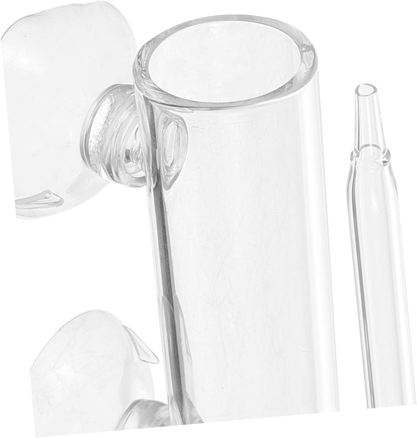 CVUTOVO Shrimp Egg Hatchery Glass Aquarium Incubator Suction Cups Brine Shrimp Breeding Box Fish Isolation Container for Aquatic Pets and Hatchling Cultivation image number 4