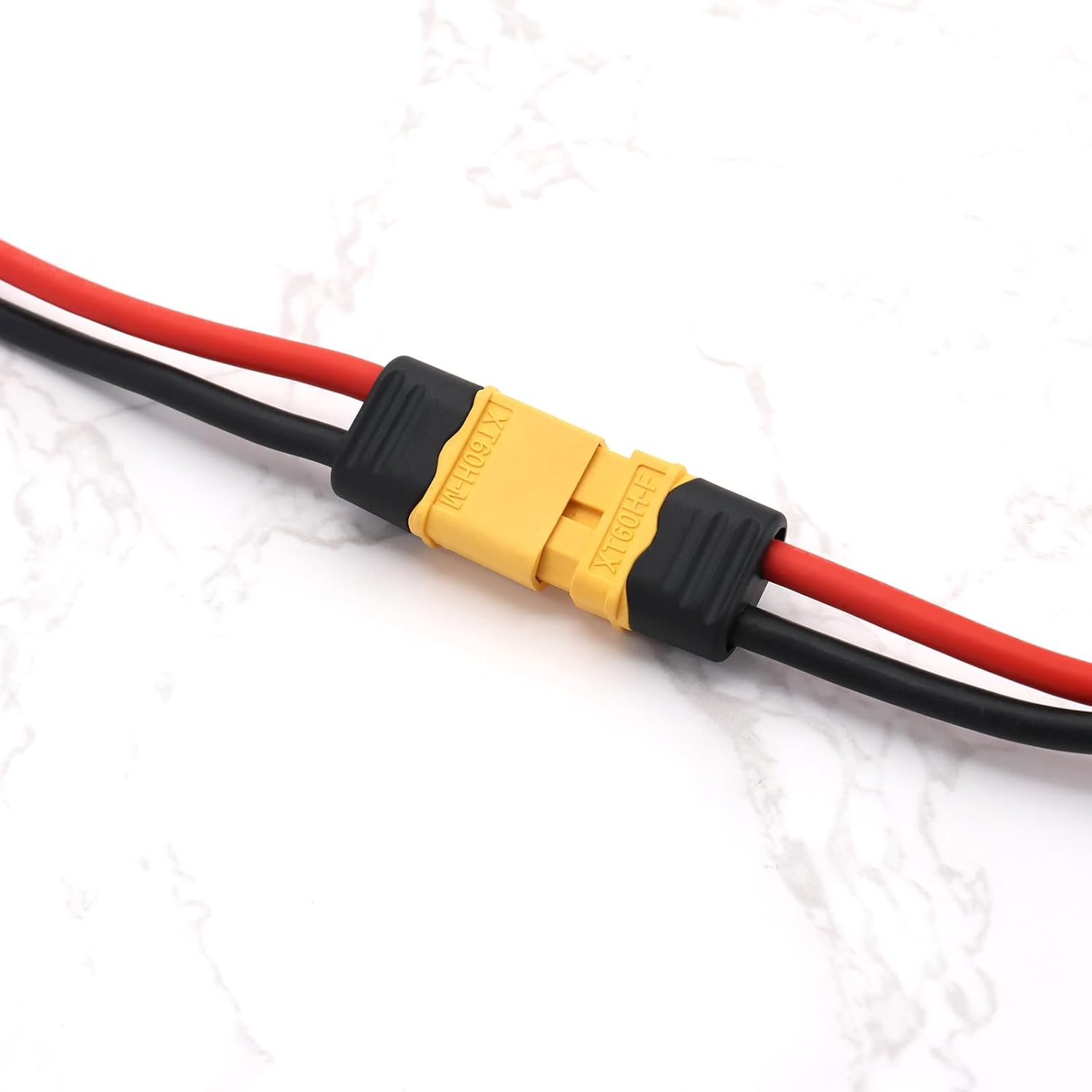 12AWG XT60 Extension Cable XT60 Male to Female Connector Cable with 30A Fuse for Electric Bikes Drone Model Planes Model Cars Lipo Battery Charger, 1M/3.2Ft image number 3