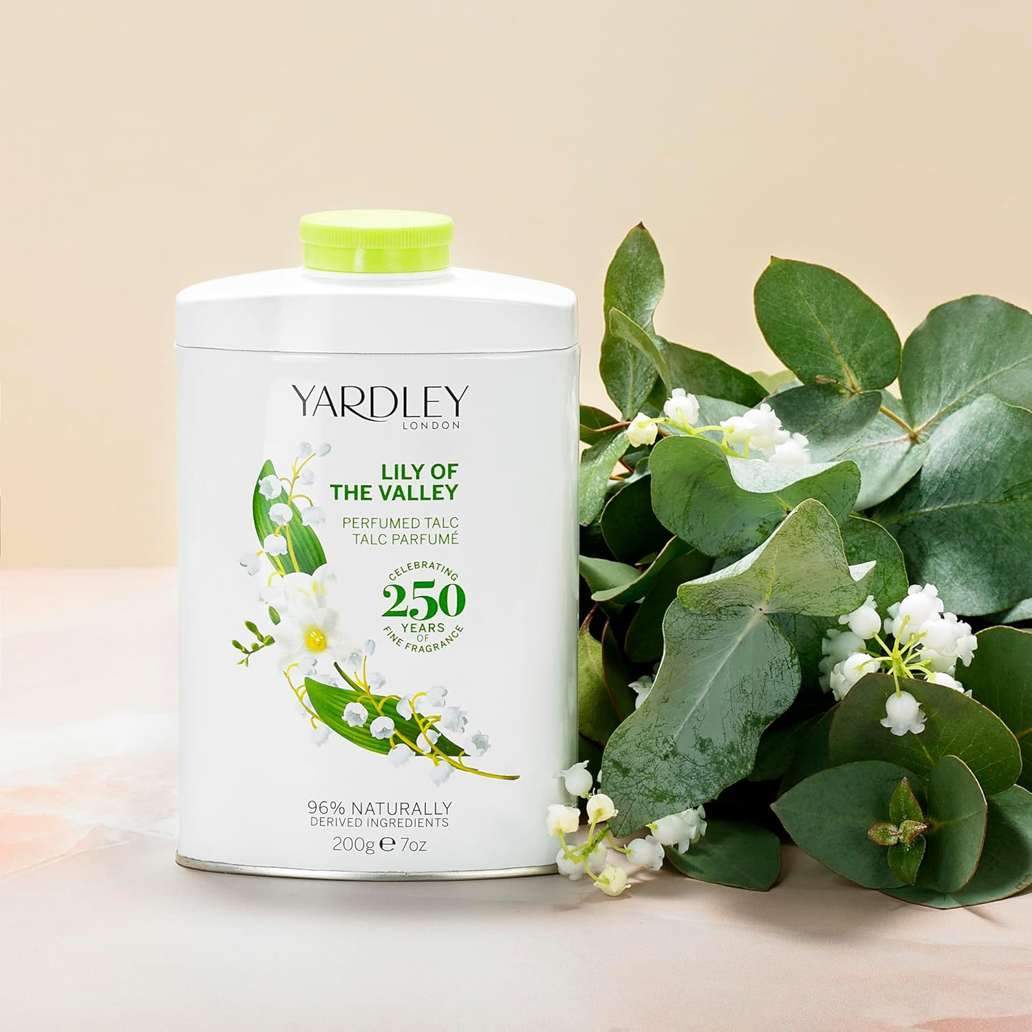 Yardley London Lily of the Valley Perfumed Talc 200G image number 2