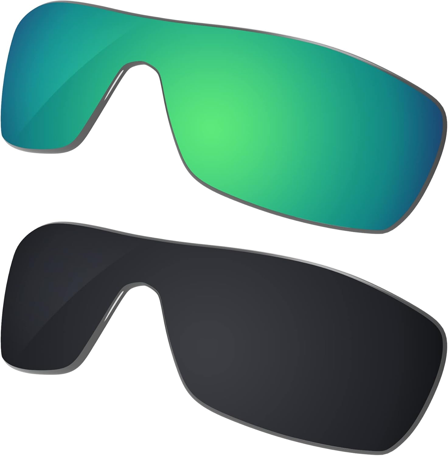 Galvanic Lenses for Oakley Batwolf OO9101 Sunglasses - Multiple Choices