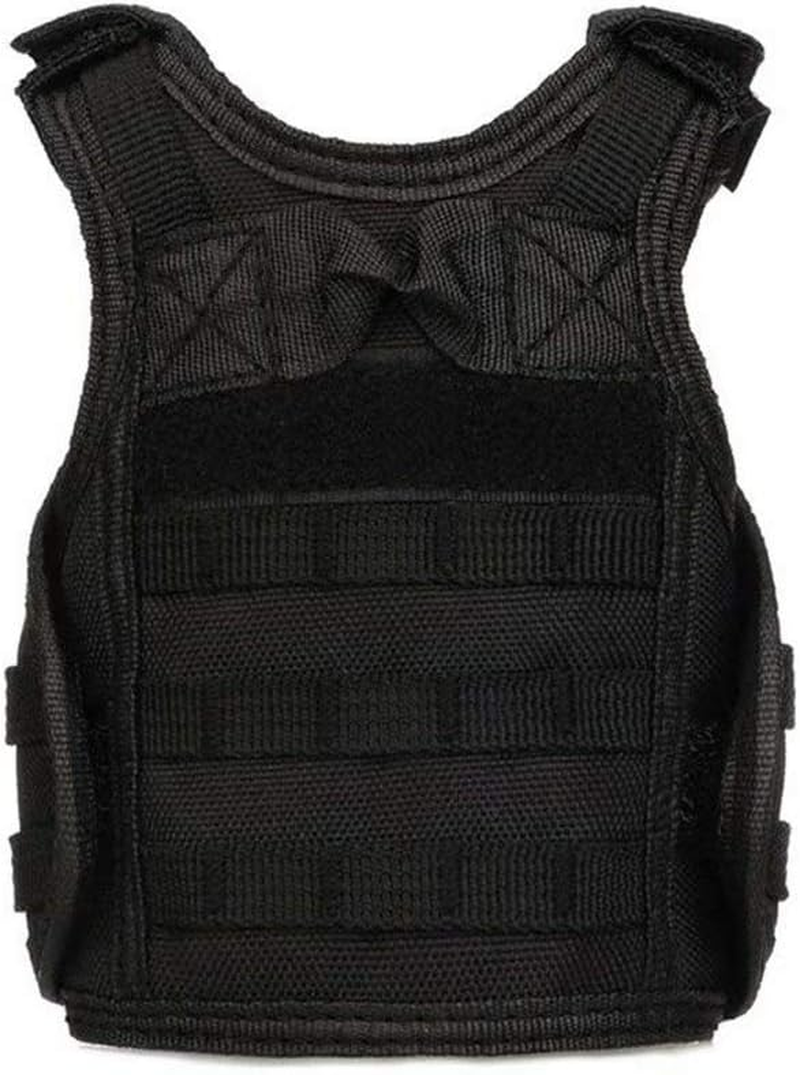 Ferret Clothes Small Animals Harness Military Style Adjustable Shoulder Straps Soft Mesh Comfort Durable Nylon Padded Vest Ferret Guinea Pig Hamster Bunny Kitten Puppy Small Pet Clothes Accessory image number 2