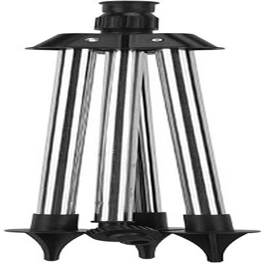 EVTSCAN G1/2" Adjustable Sprinkler Tripod - Tripod Base Gardening Watering Spray Holder Irrigation Sprinkler Tool Lawn Yard Sprinkler Equipment Supplies for Tower Sprinkler Large Coverage image number 2
