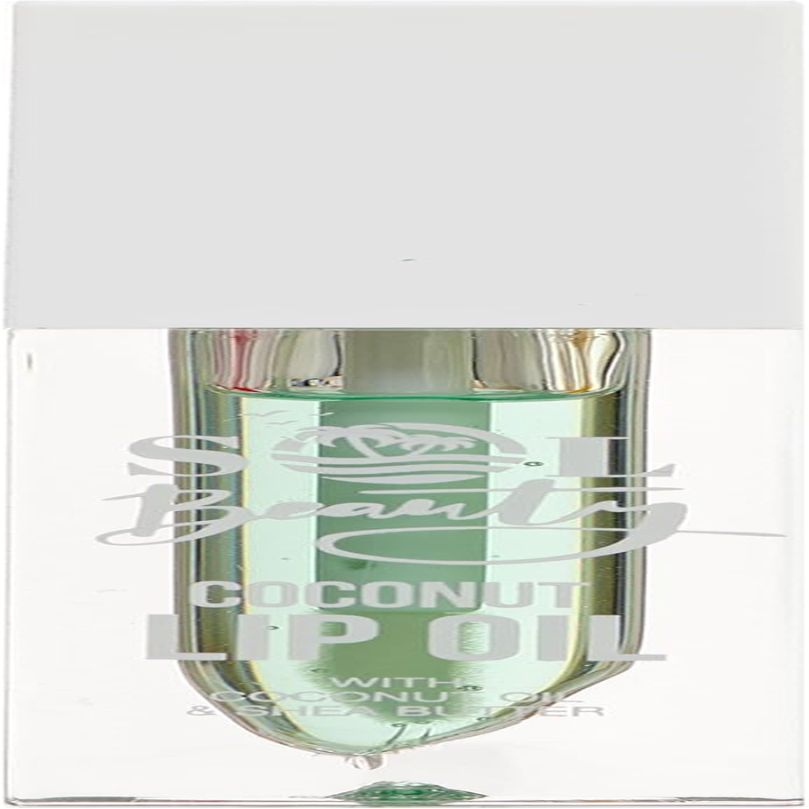 Sol Beauty Coconut Lip Oil with Coconut Extract and Shea Butter, Nourish, Hydrate and Soften Your Lips, Vegan Friendly and Cruelty Free Lip Oil 2 X 3G image number 1