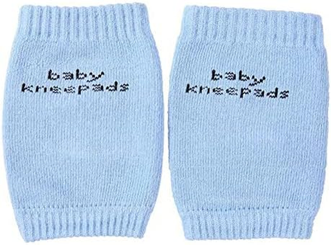 Baby Crawling Knee Pads Pair Toddler Baby Soft Protection Boys Girls - Light Blue image number 3
