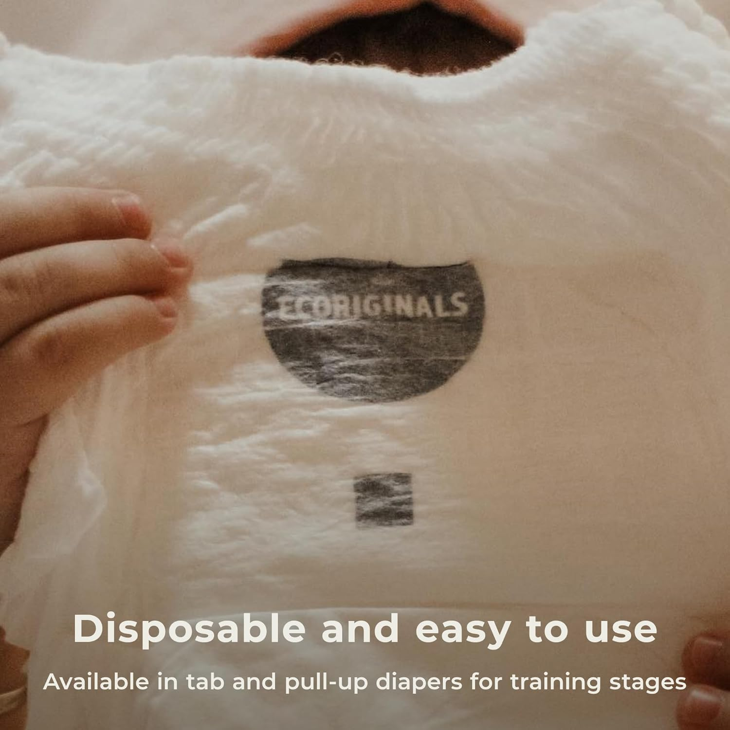 Ecoriginals - 14 Eco Junior Pull Ups - Kids Nappy Pants Size 6 with 100% Plant-Based Layers, Disposable & Hypoallergenic Toilet Training Pants - Secure Fit Nappies (16Kg+), 1 Pack image number 5