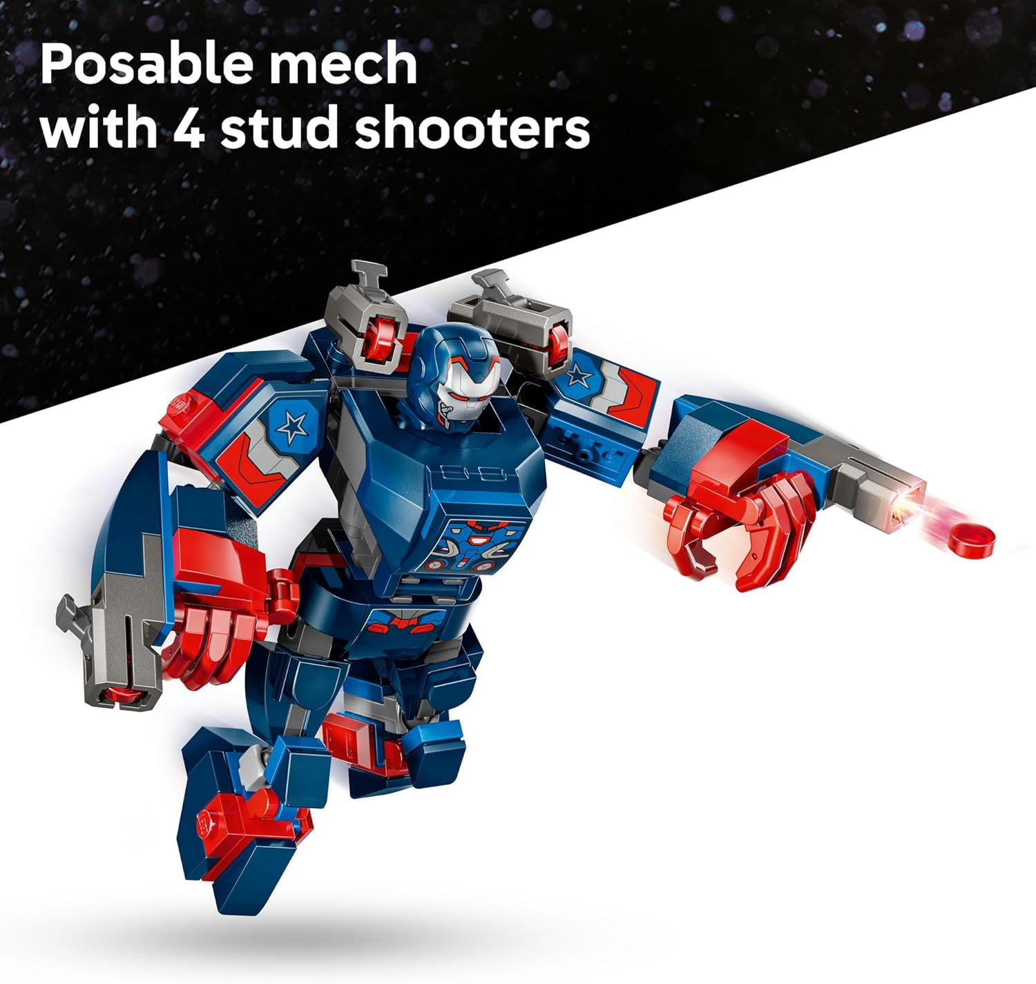 LEGO&reg; Marvel Avengers: Endgame Thor Vs. Chitauri 76322 Buildable Toy for Kids, Super Hero Battle Action with the Iron Patriot Mech and 7 Minifigures, Toy for Boys and Girls Aged 8 and Over image number 5