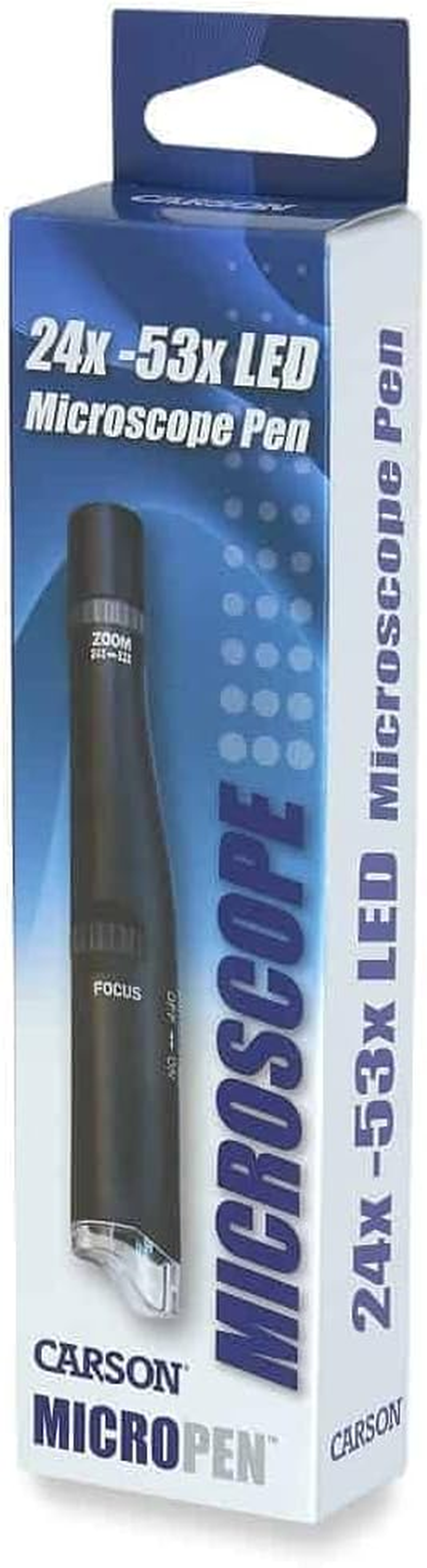 Carson Portable LED Lighted 24-53X Pen Microscope image number 2