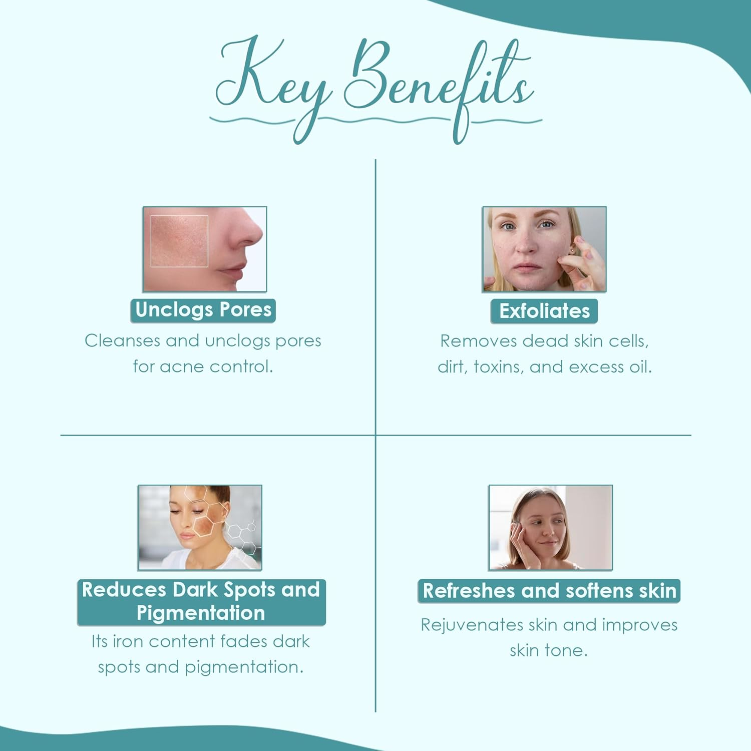 Mi Nature Serbian Blue Powder 100G (3.5Oz) |Cambrian Clay for Face Masks, Body & Hair Care|Face Masks & Hair Masks | Blue Powder image number 4