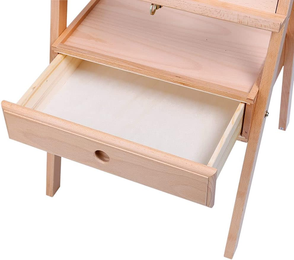 Mont Marte Signature Beech Wood Tilting Box Floor Easel, 189 Cm Height image number 2