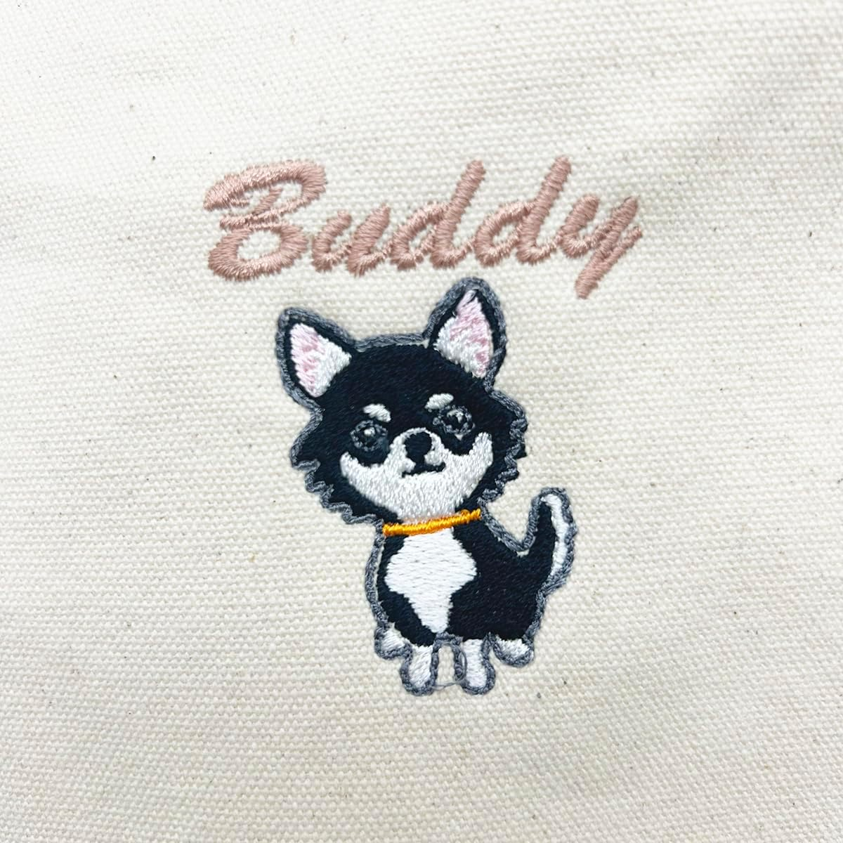 NICKNAC 02042-03 Heartful Pet Buddy Pouch, Natural Chihuahua