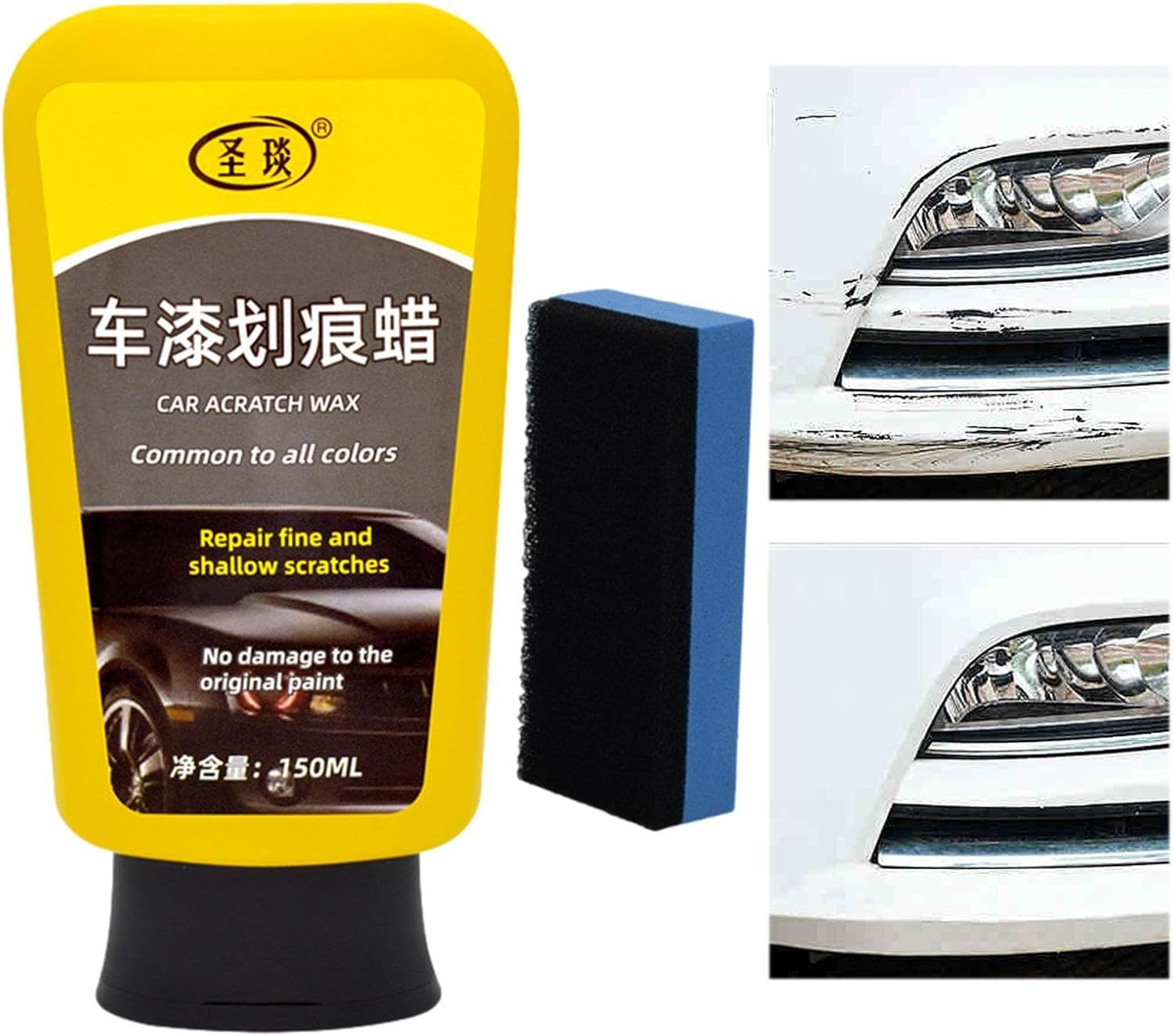 Car Scratch Repair - 150Ml Universal Auto Paint Restorer - Car Detailing Accessories, for SUV, Truck, Sports Car, Mini Van Borato image number 4