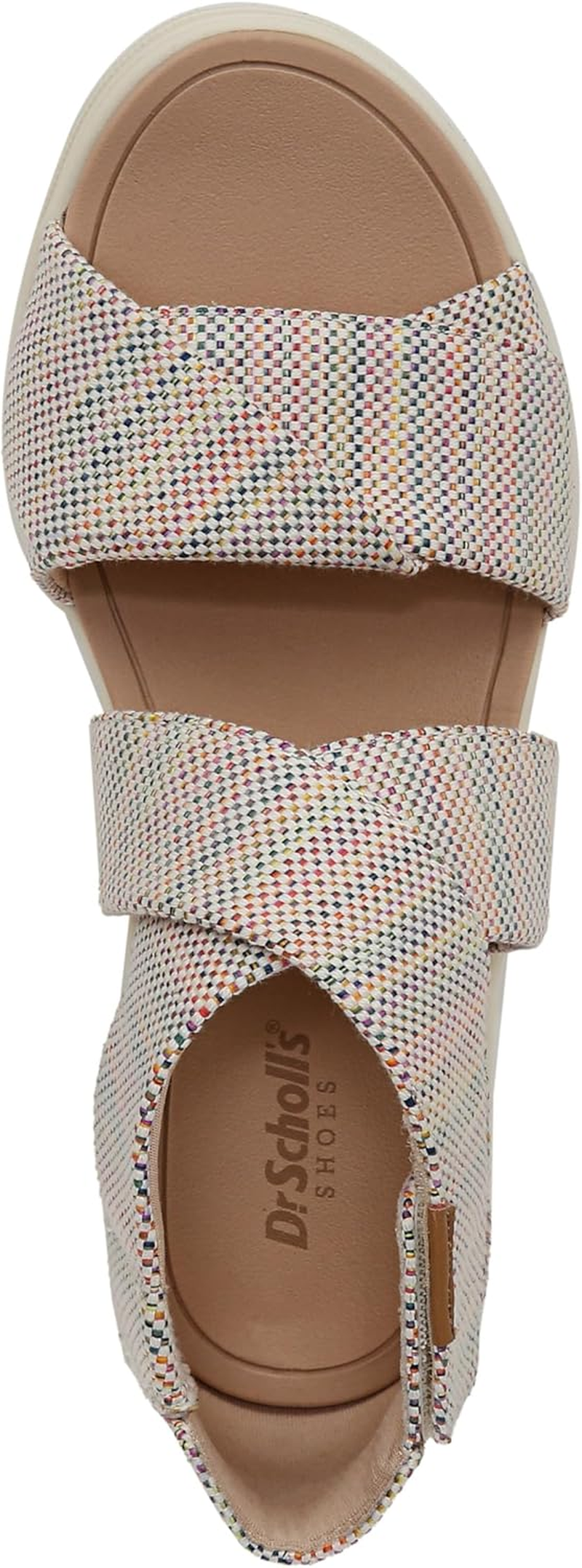 Dr. Scholl'S Shoes Women'S Time off Fun Sandal, Natural Beige Rainbow, 6.5 image number 2