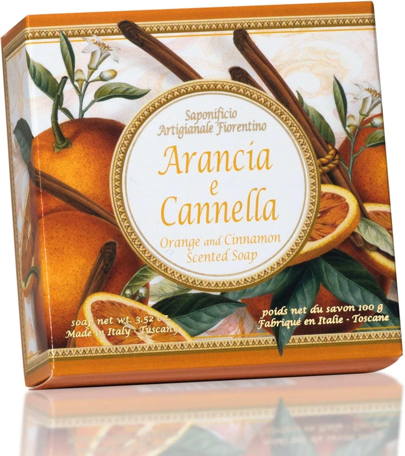 Saponificio Artigianale Fiorentino Orange & Cinnamon 12X100G image number 2