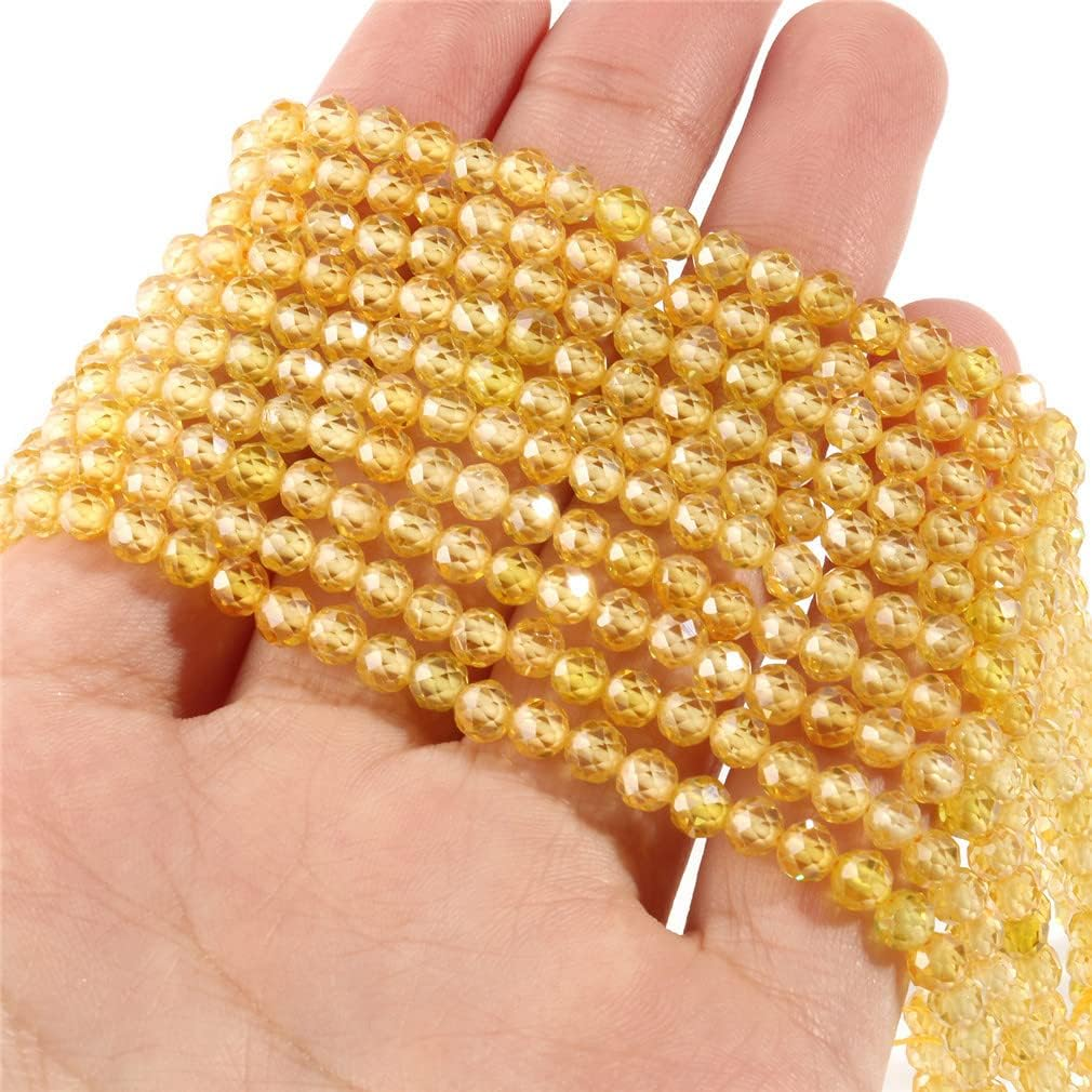 Faceted Rhinestones Beads Multicolor round Loose Beads for Jewelry Making Beadwork DIY Bracelet image number 3