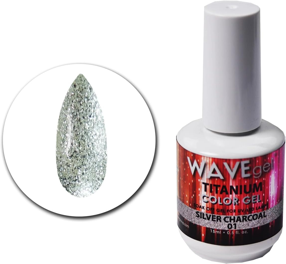 WAVE Gel Titanium 01 Silver Charcoal 15Ml