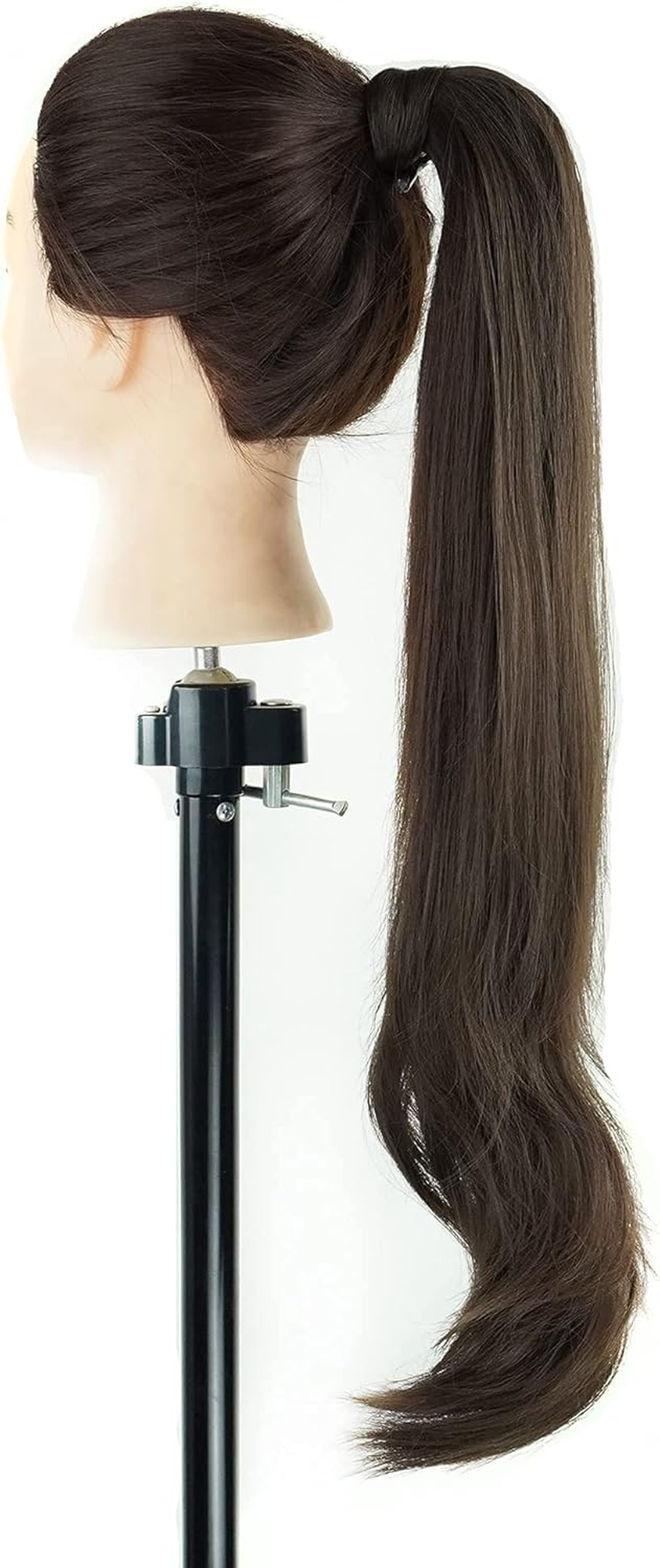 IMISSU Hair Extension Pony Tail Flexible Pretty Hair Ponytails Hairpieces Wig (Brown) image number 2