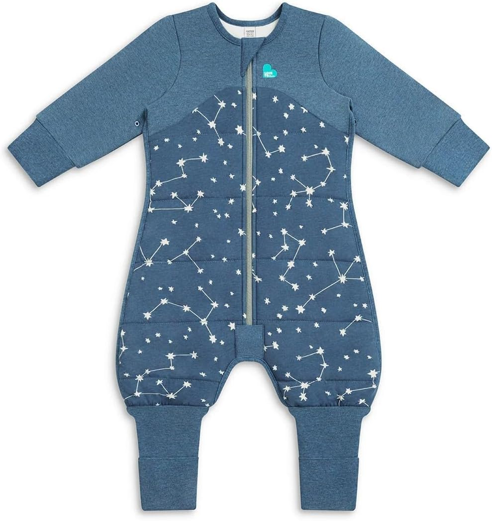 Love to Dream Sleep Suit Quilted Stretch Cotton, 2.5T Stage 3, Comfortable Baby Sleepwear image number 4
