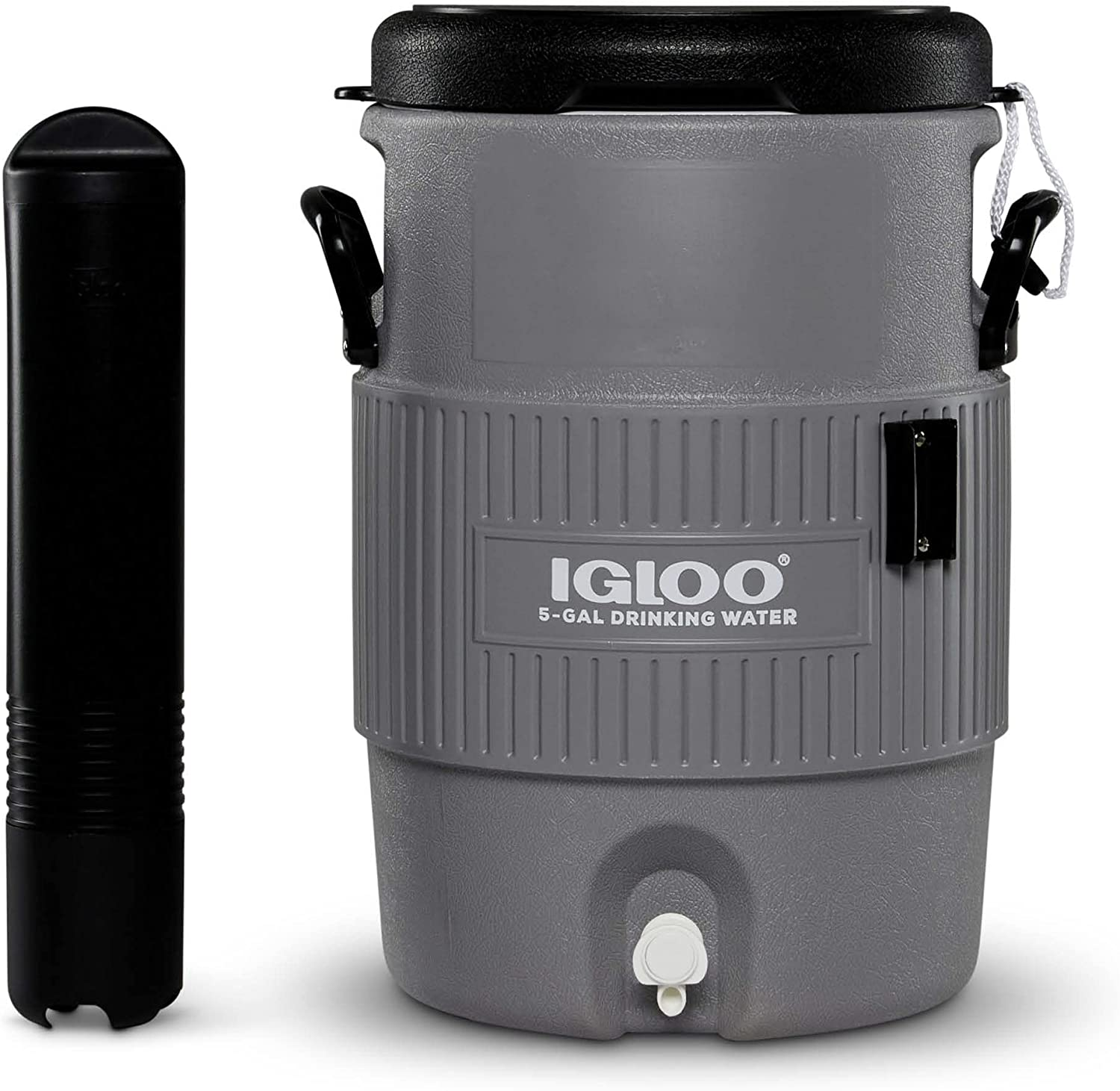 Igloo Portable Sports Cooler Water Beverage Dispenser with Flat Seat Lid image number 2