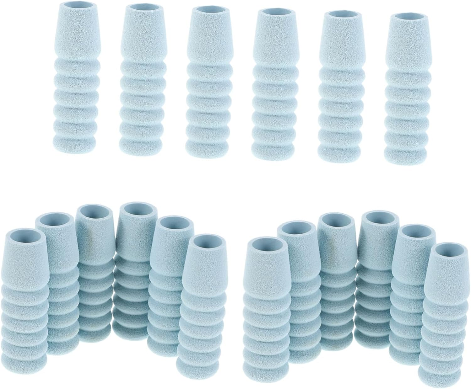 OATIPHO 60Pcs Non Slip Sponge Sleeve Cuticle Nipper Handle Covers for Professional Nail Supplies Sweat Absorbing Cold Resistant Protective Nail Art Tools Accessories for Home and Salon Use