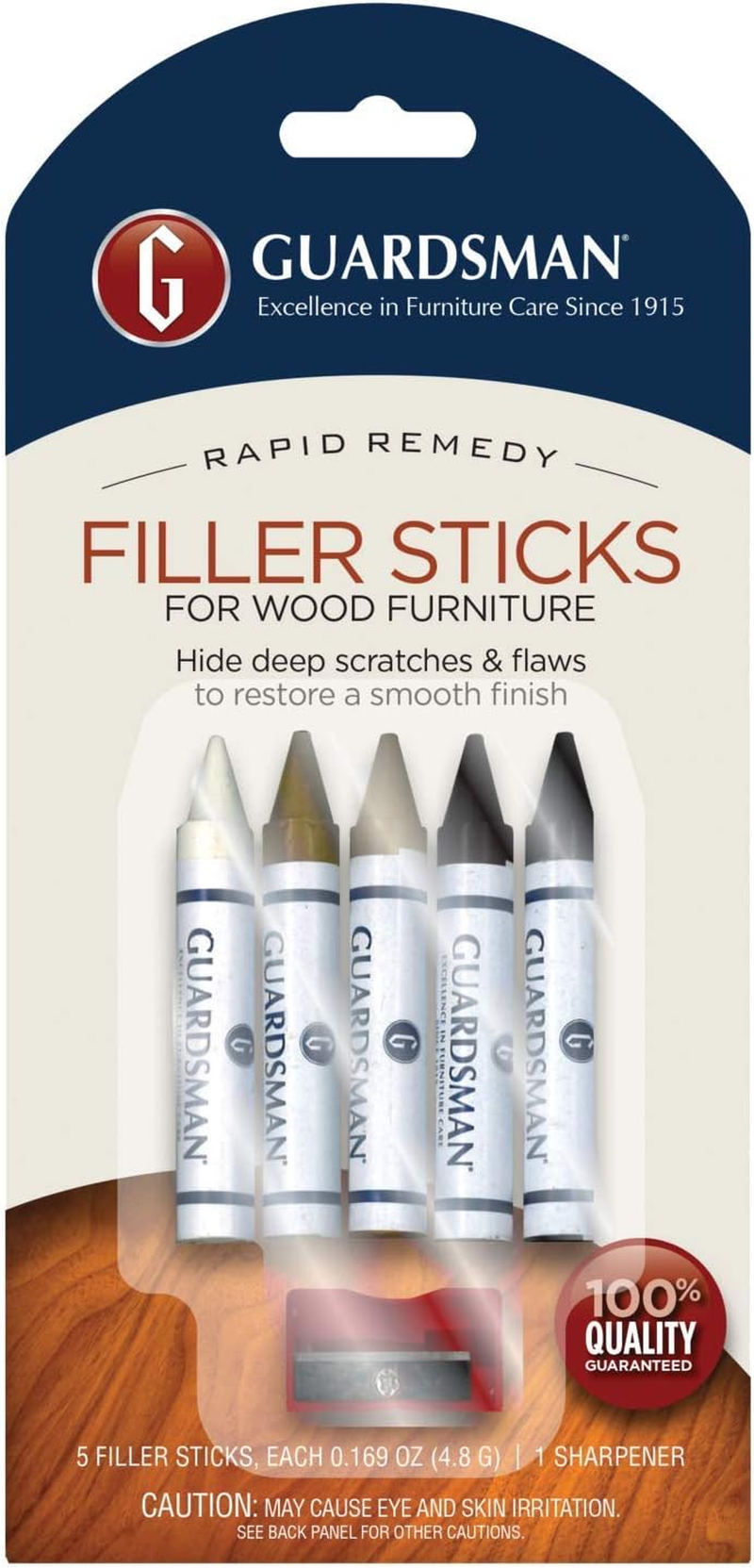 Guardsman Wood Filler Sticks for Furniture Scratch Repair