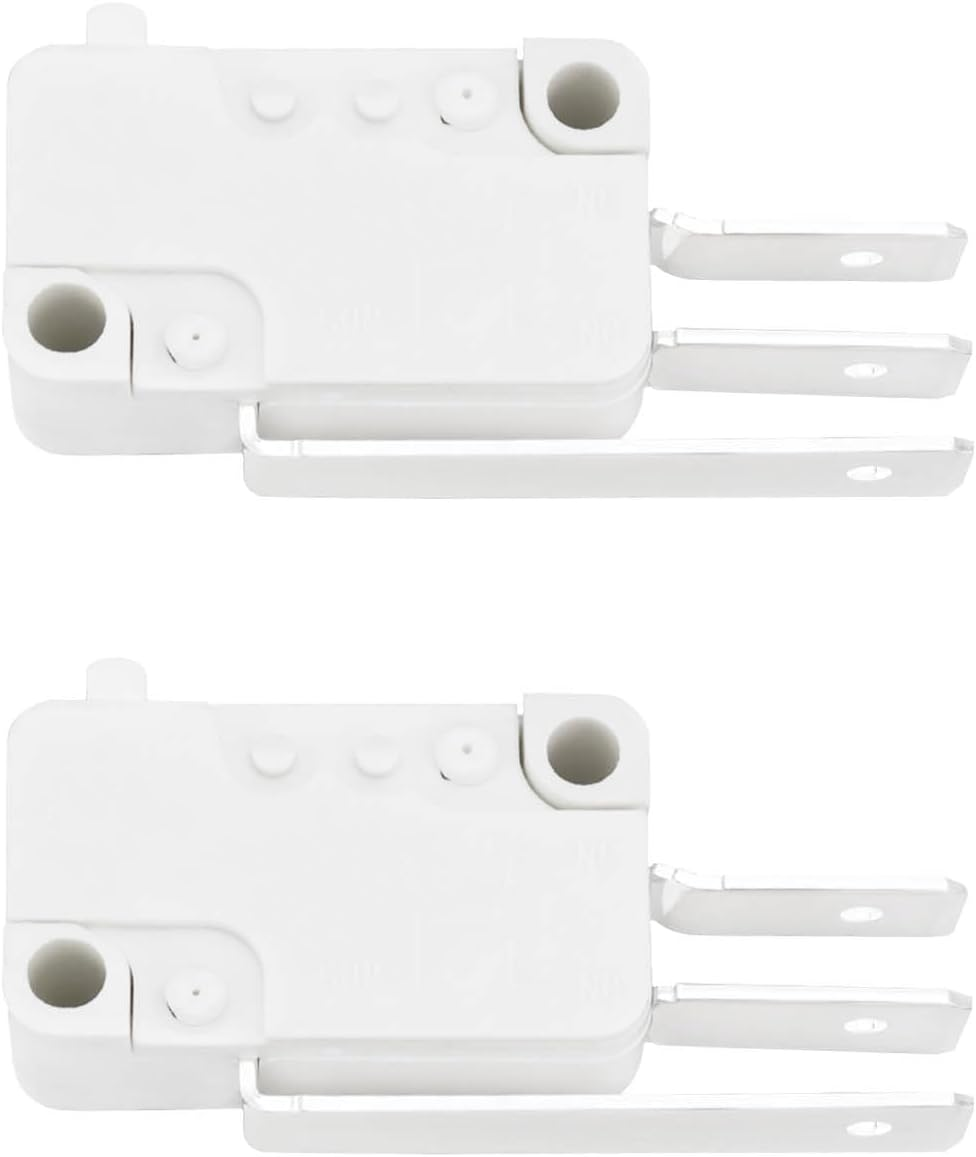 2PCS Dishwasher Microswitch Water Level Regulator Compatible with Bosch 3VB350ID/01 3VB350ID/02 3VB613BA/08 OE 00165256 Installation Hole Spacing 22Mm image number 1