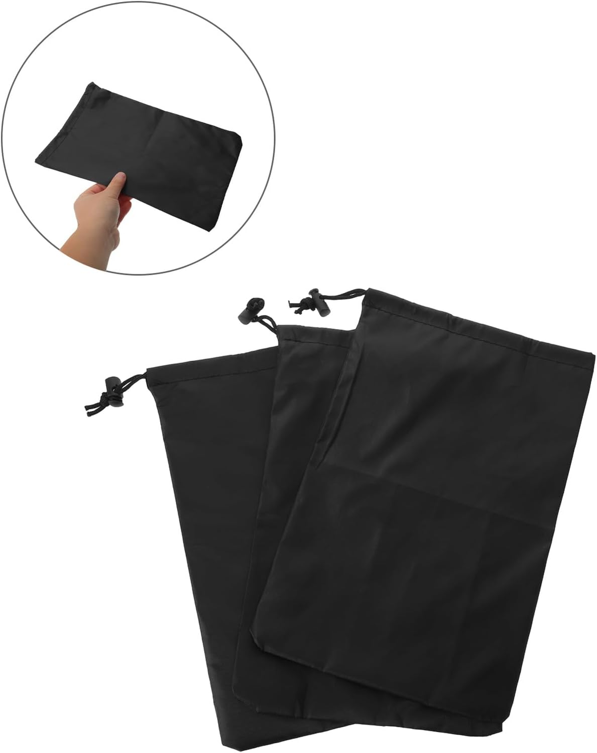 Ipetboom 3PCS Waterproof Drawstring Swim Bag Set 20X30Cm, Multi-Functional Wet Laundry Pouch for Pool, Beach, Travel, and Camping, Portable Swimming and Fitness Gear Organizer image number 6