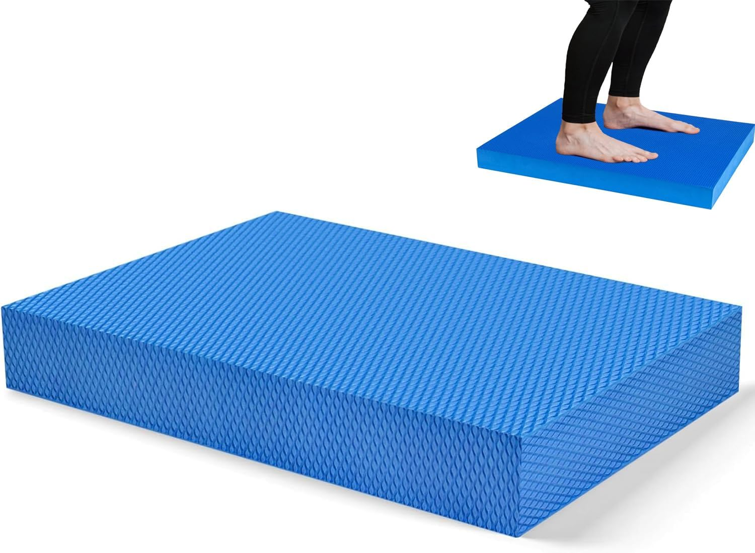 Balance Foam Pad for Physical Therapy, Non-Slip Exercise Balance Board for Balance Workouts, Knee & Ankle Exercise and Strength Stability Training Yoga image number 3