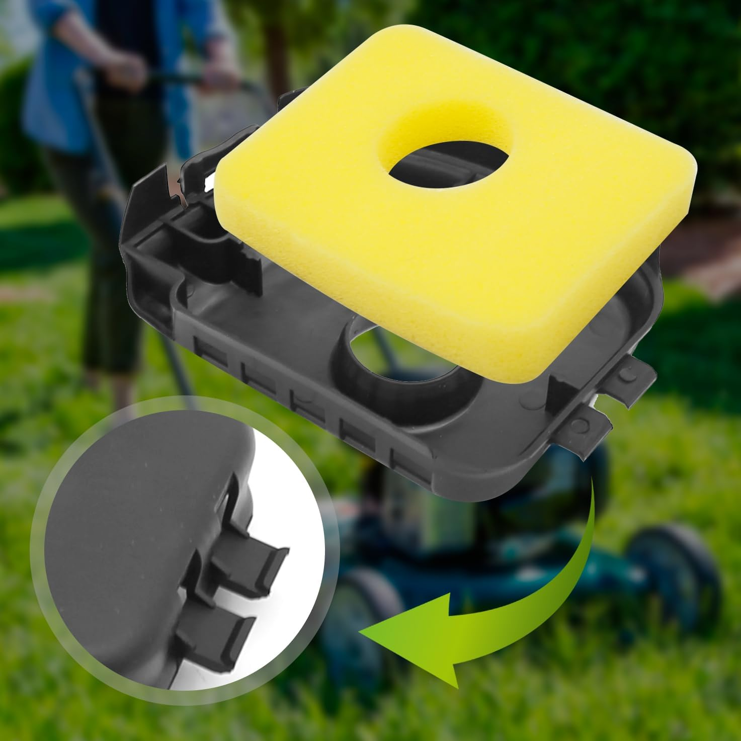 SYOWADA 594281 Air Filter Cover, Replacement for Briggs Stratton 300E 450E 500E Series 125Cc 140Cc, Replaces 799579 595660 590581