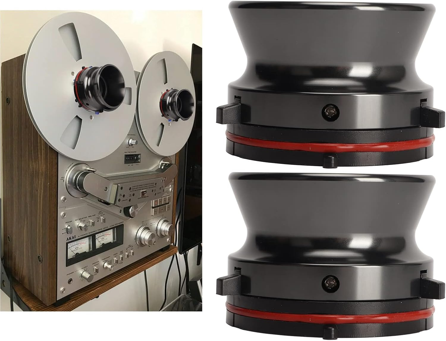 10 Inch Nab Hub Adapter for Studer,Professional Aluminum Alloy Opener with Polished Handle, Compatible with Reel to Reel Tape Recorders (Gray) image number 6