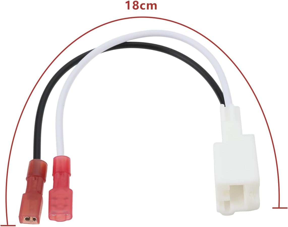 Emsea 2Pcs Speaker Wire Harness Compatible with Toyota 2018-2022 Dash Tweeter Speaker Harness Compatible with Lexus 2014-2017 image number 2