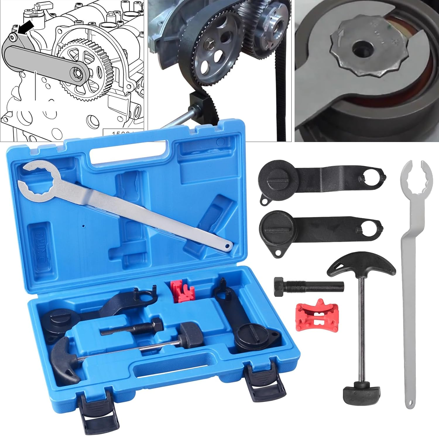 DAYUAN Timing Tool Kit 1.0 1.2 1.4 TSI TFSI TGI Golf Compatible for Audi VW Skoda image number 1