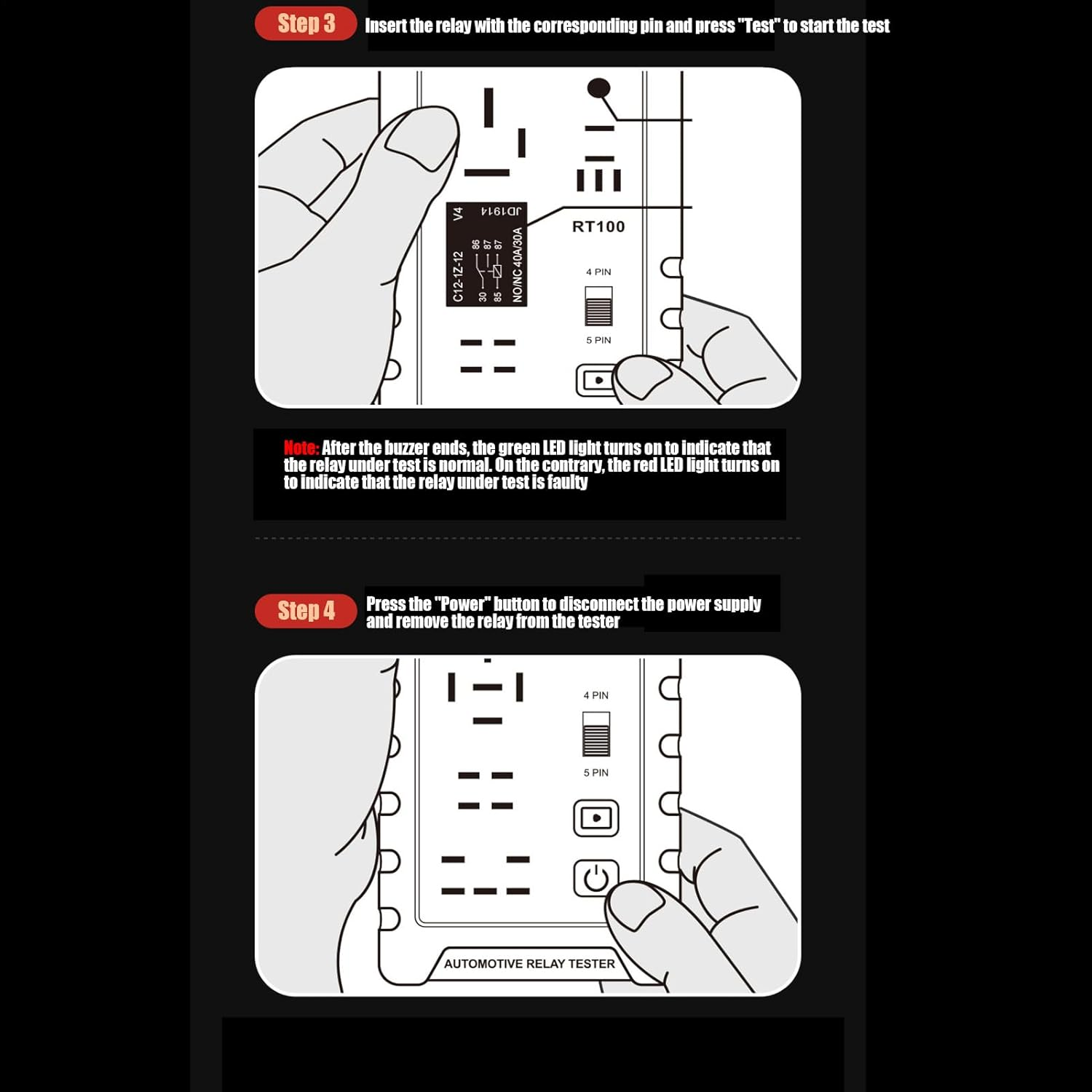 Core Extractor Set - Valve Removal Tool | Valve Core Removal Tool Set, 5.9X3.14X0.59In Remover and Installer HVAC for Automotive Air Conditioning Equipment Repair image number 5
