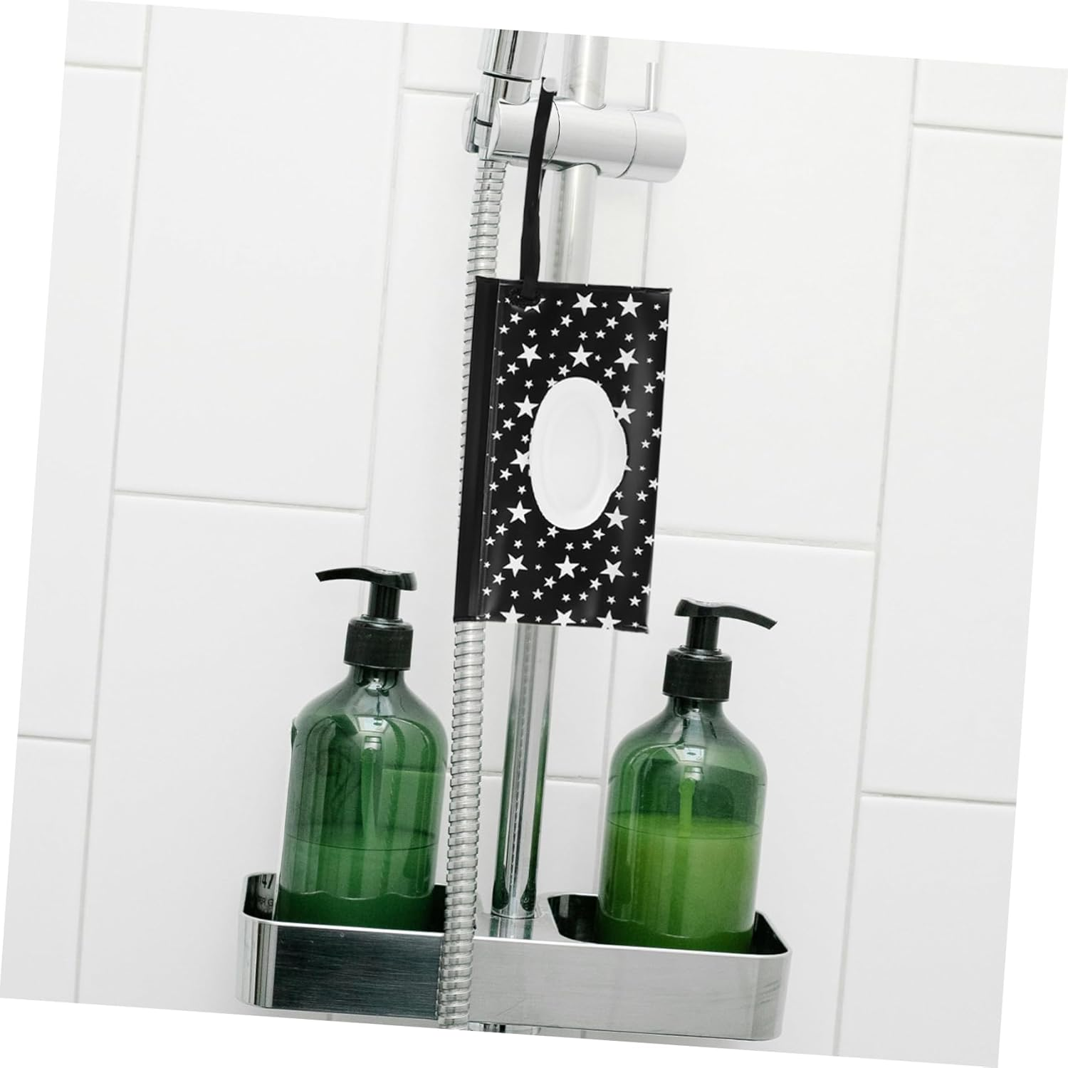 2Pcs Elegant Wipe Dispenser Bag Portable Tissue Holder Flip Lid for Home Go image number 4