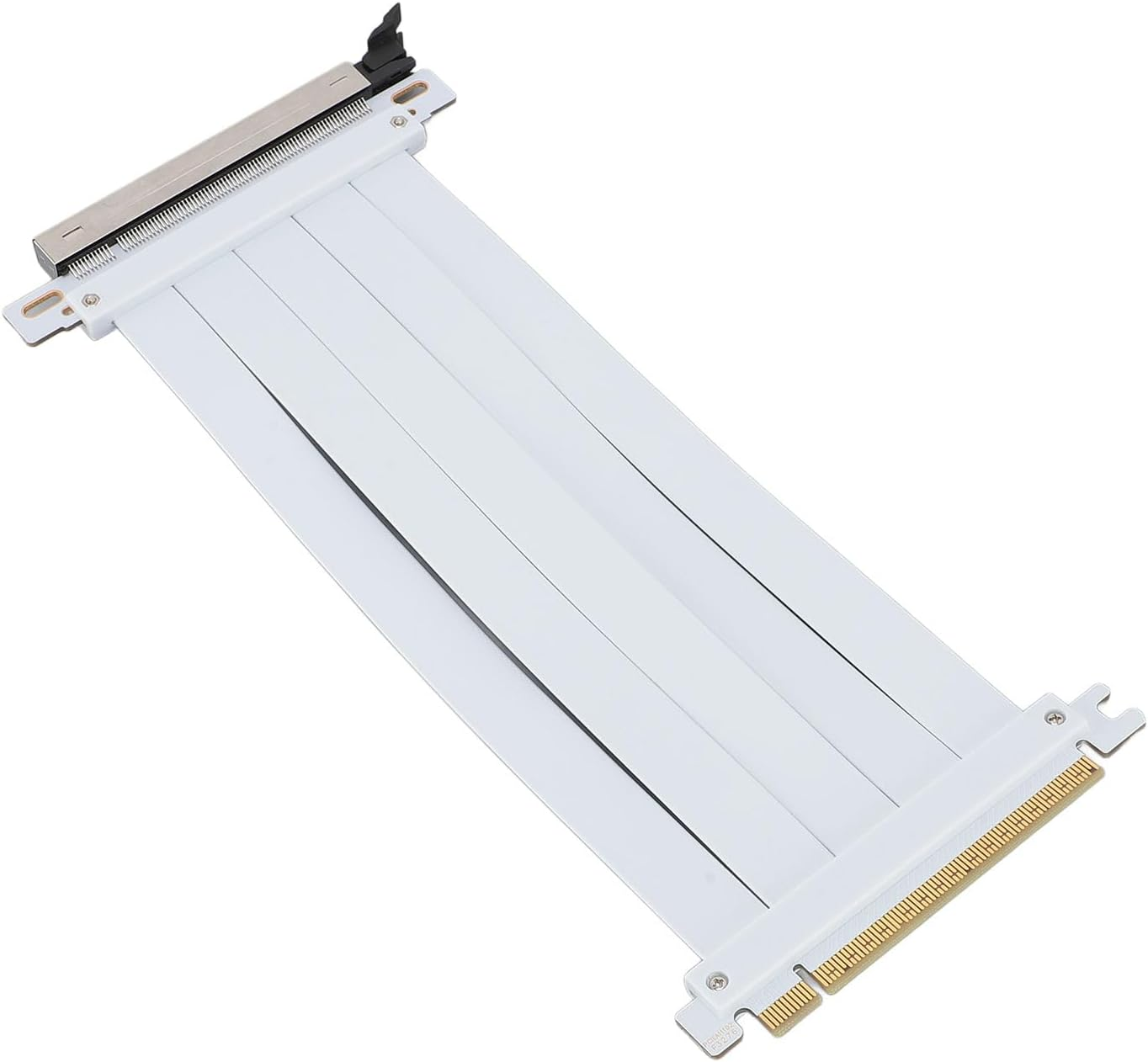 PCIE 5.0 Riser Cable, GPU Riser Cable PCIE 4.0 X16 Graphics Card Extension Cable, 128Gbps High Speed Flexible Extender Card Extension Port Compatible with 4.0, 3.0, 2.0, and 1.0 image number 2