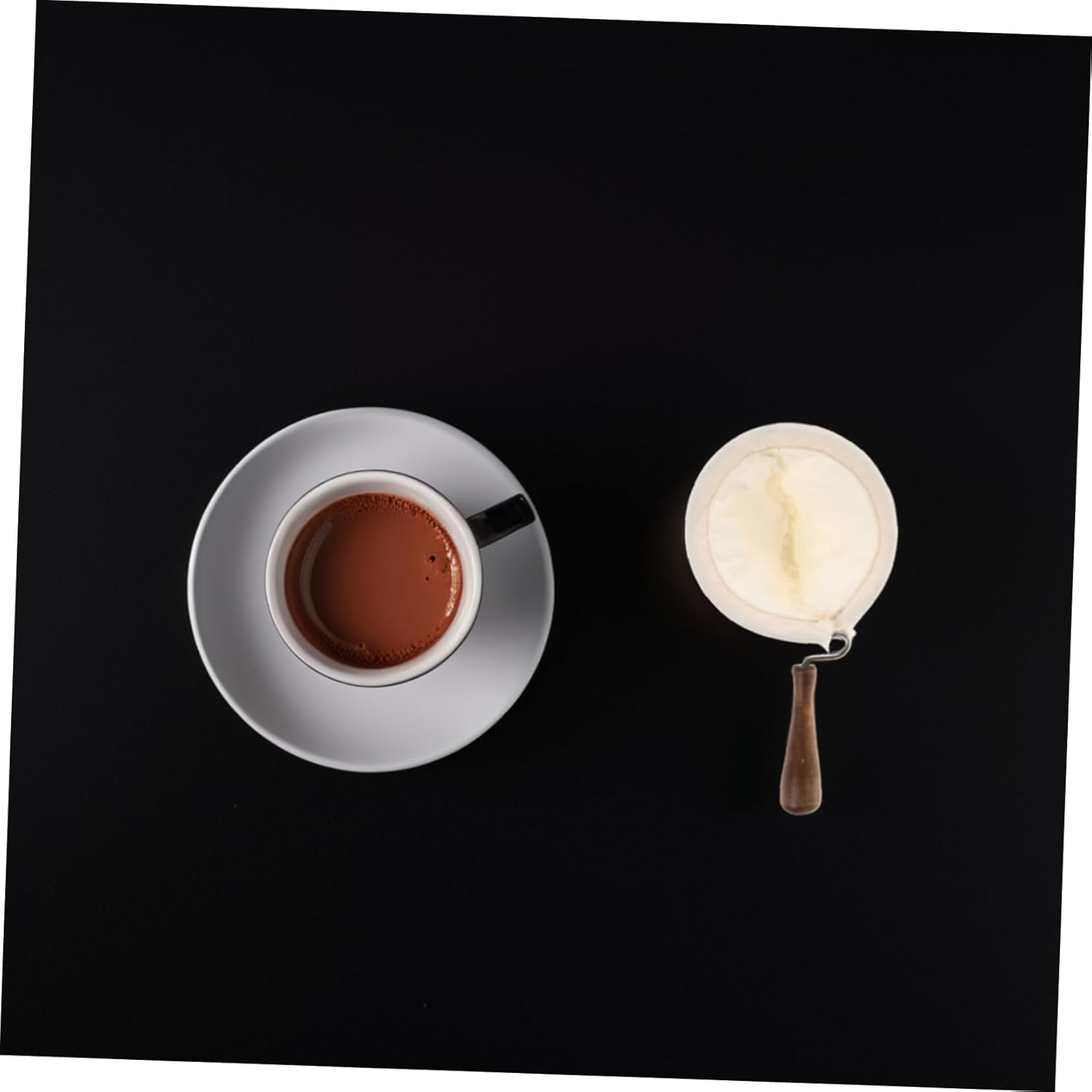 Hand-Brewed Coffee Funnel Espresso Filter Reusable Cold Brew Dripper Cup Vietnamese Filter Tea Cloth Strainer for Home Travel image number 5