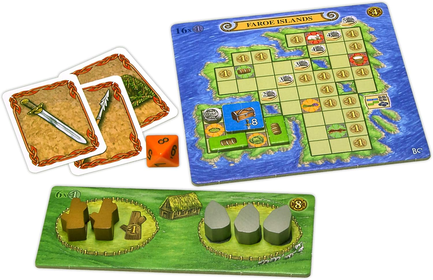 Z-Man Games a Feast for Odin Board Game